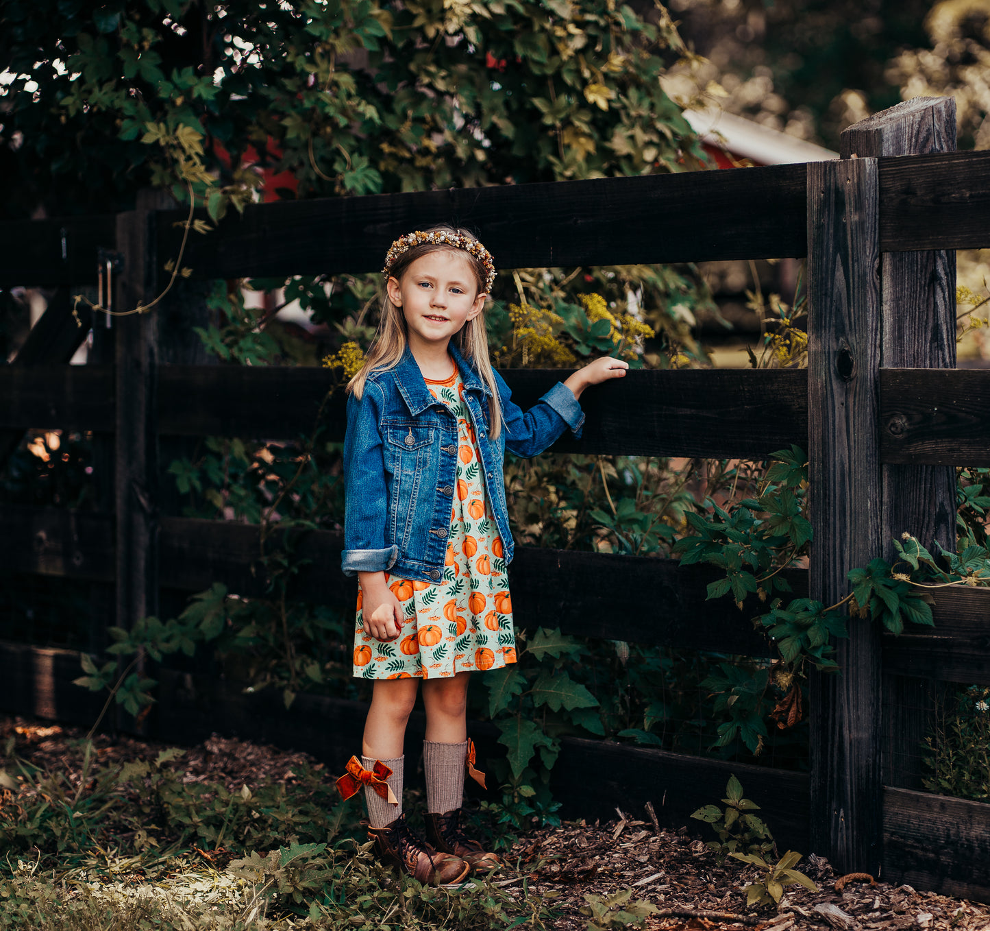 Audrey's Pick of The Patch Knit Dress