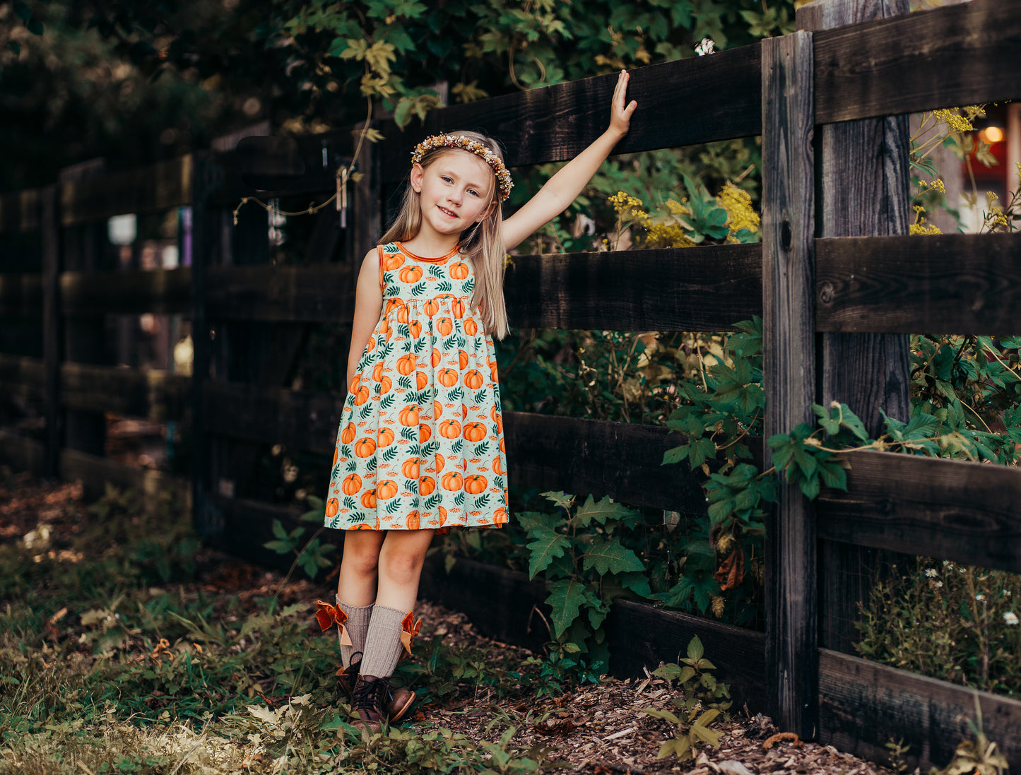 Audrey's Pick of The Patch Knit Dress