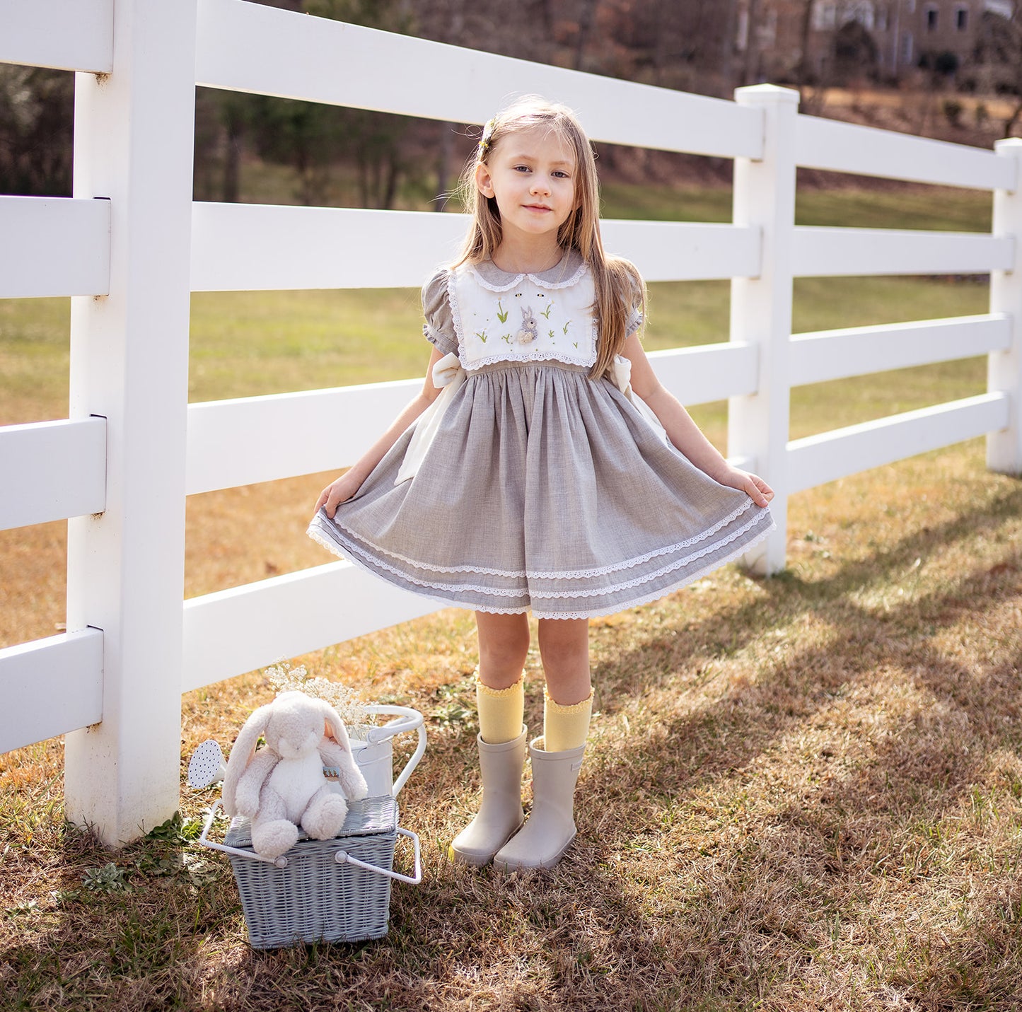 Rosie's Rabbit Garden Dress