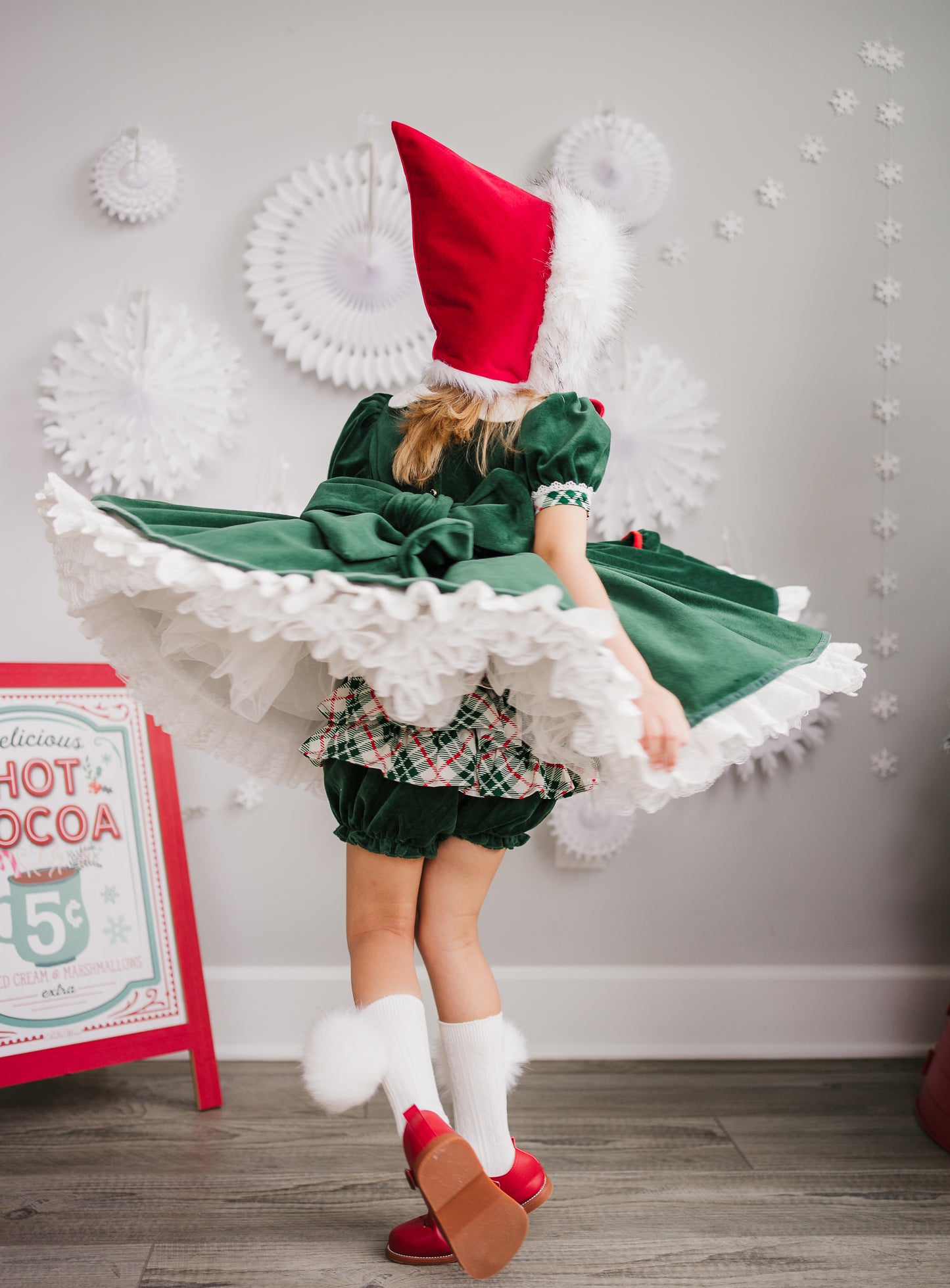 Vintage Velvet Noel Pettiskirt dress