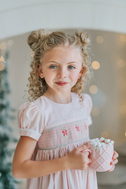 Frosted Gingerbread Heirloom Vintage Lounge Gown - PREORDER