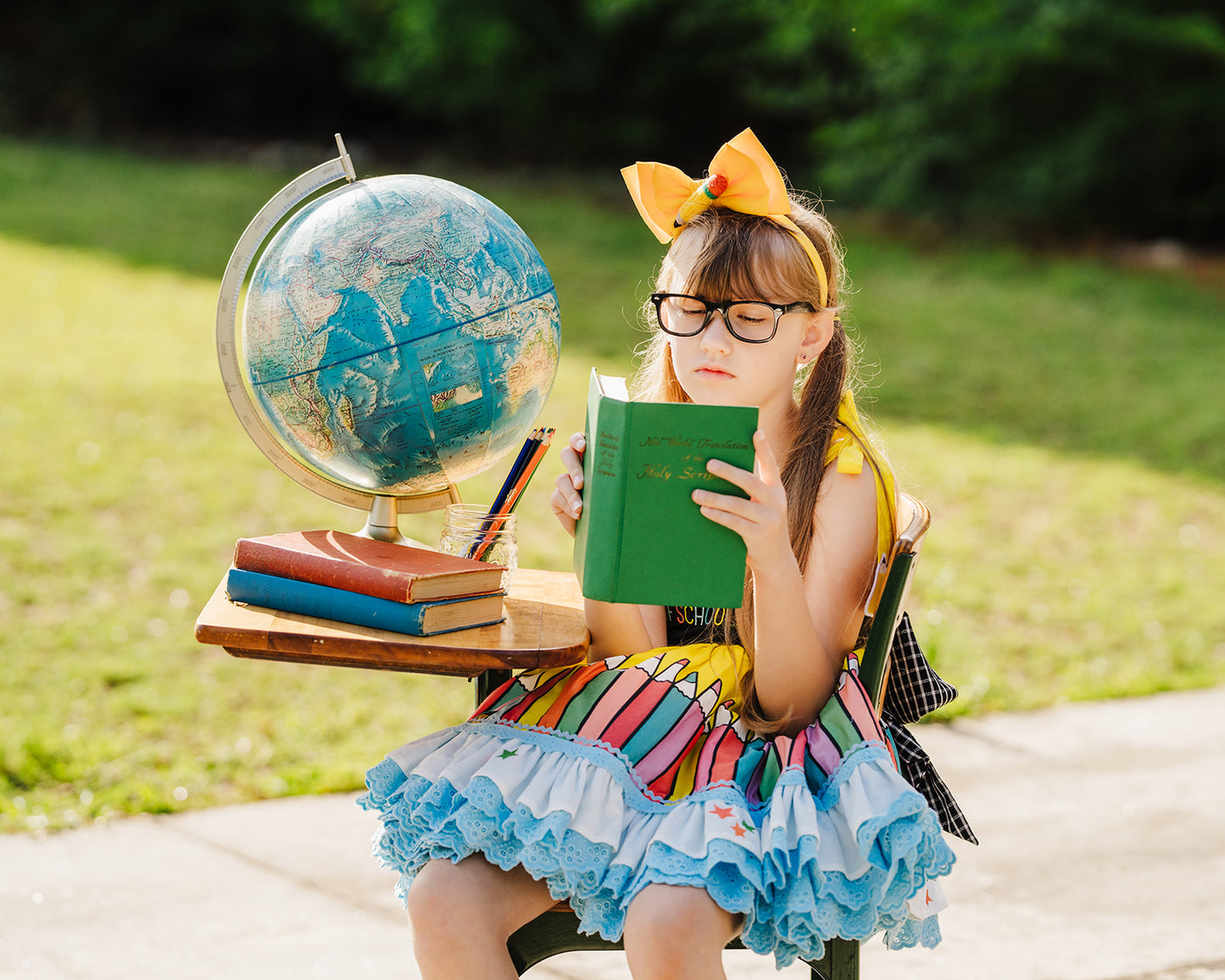 The Star Student Pettiskirt Dress - PREORDER WITH EMBROIDERY