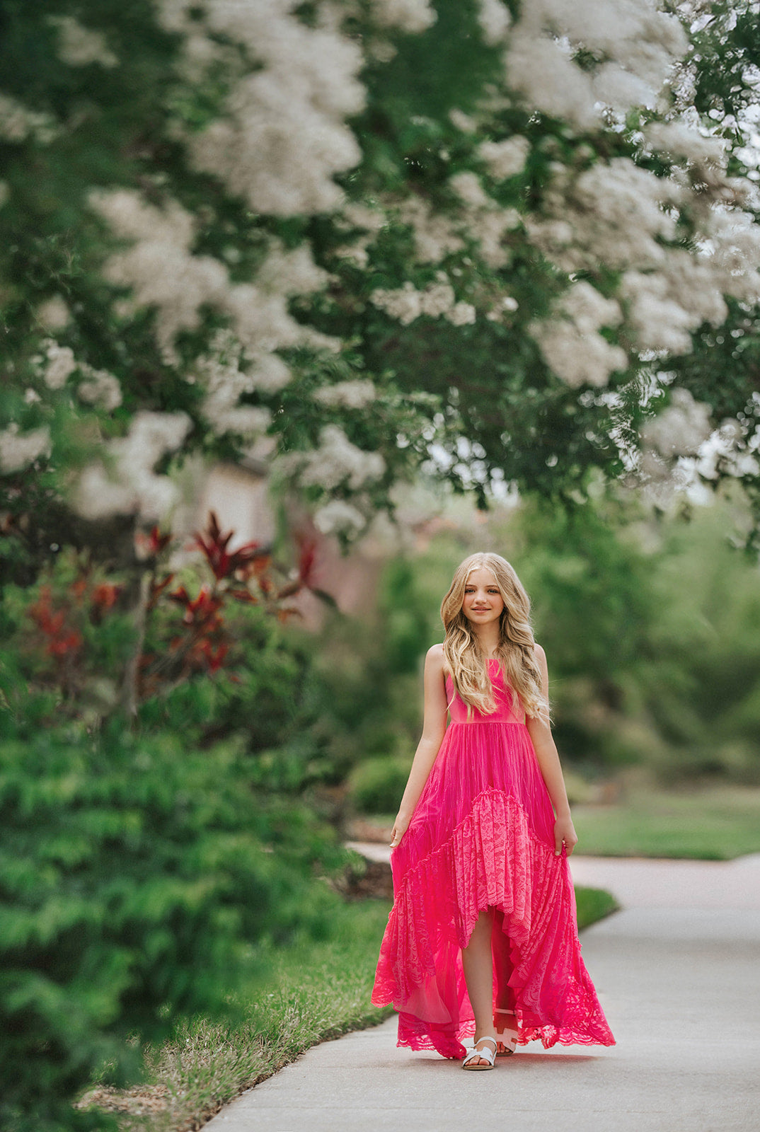 Coastal Sunset Rae Margaux Maxi High Low - PREORDER