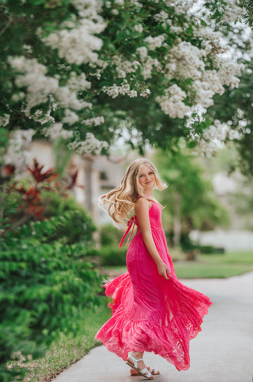 Coastal Sunset Rae Margaux Maxi High Low - PREORDER