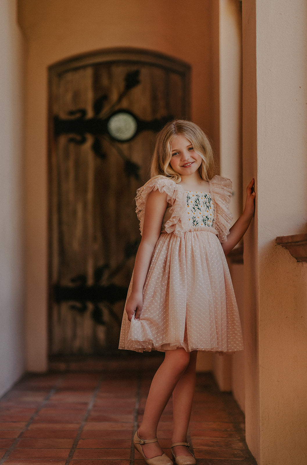 Millie's Daisies Tulle Dress - Ready To Ship
