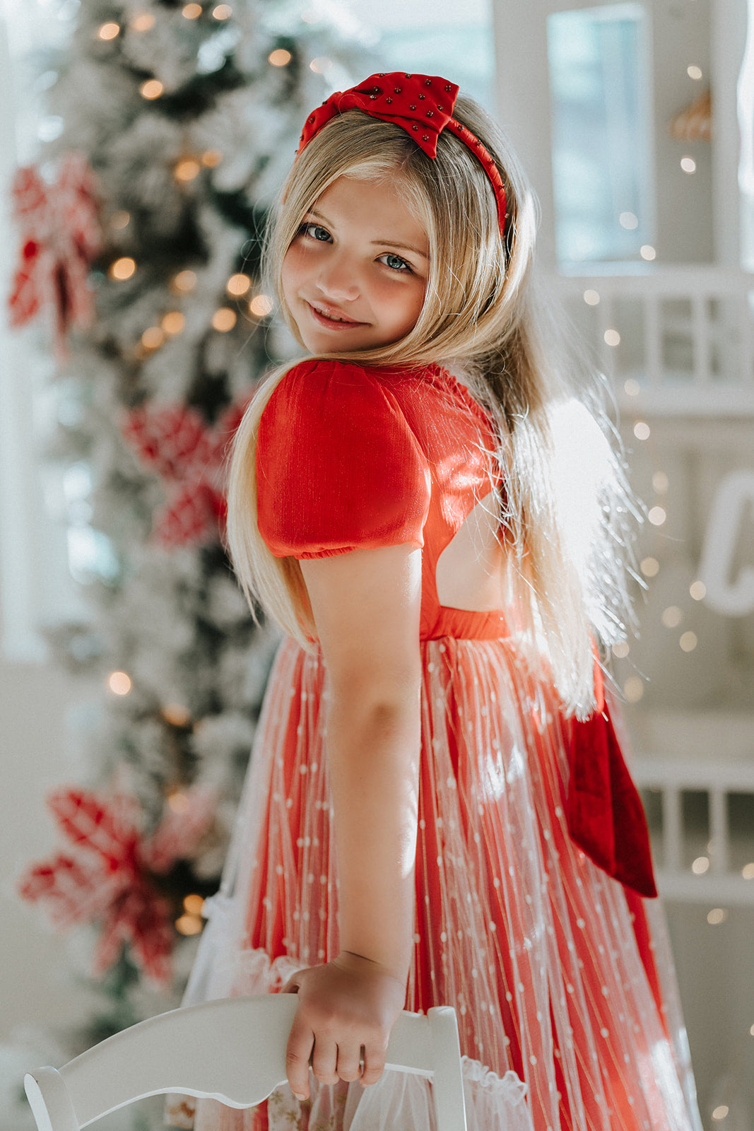 Madeline's Enchanted Ruby Holiday dress - READY TO SHIP