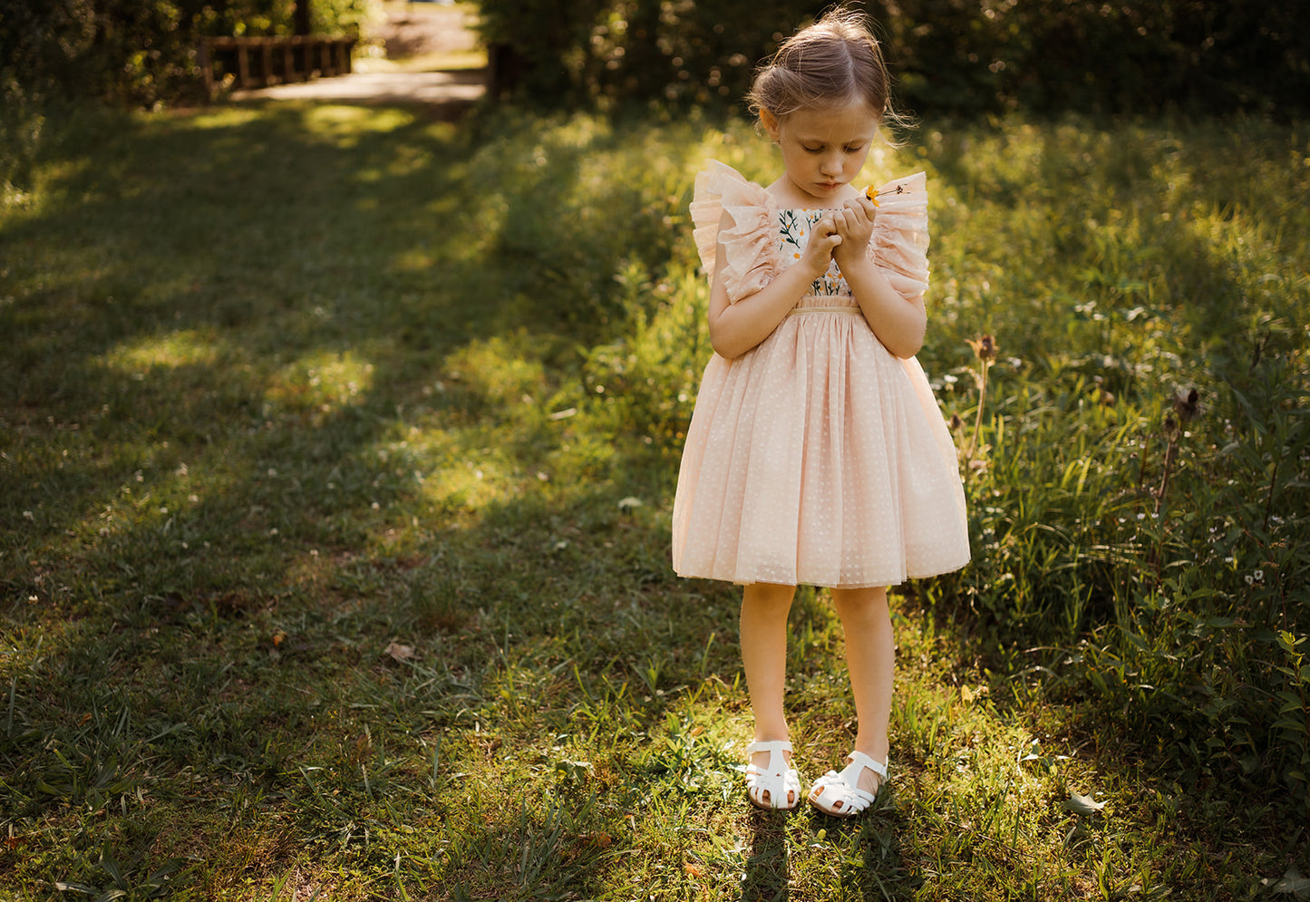 Millie's Daisies Tulle Dress - Ready To Ship