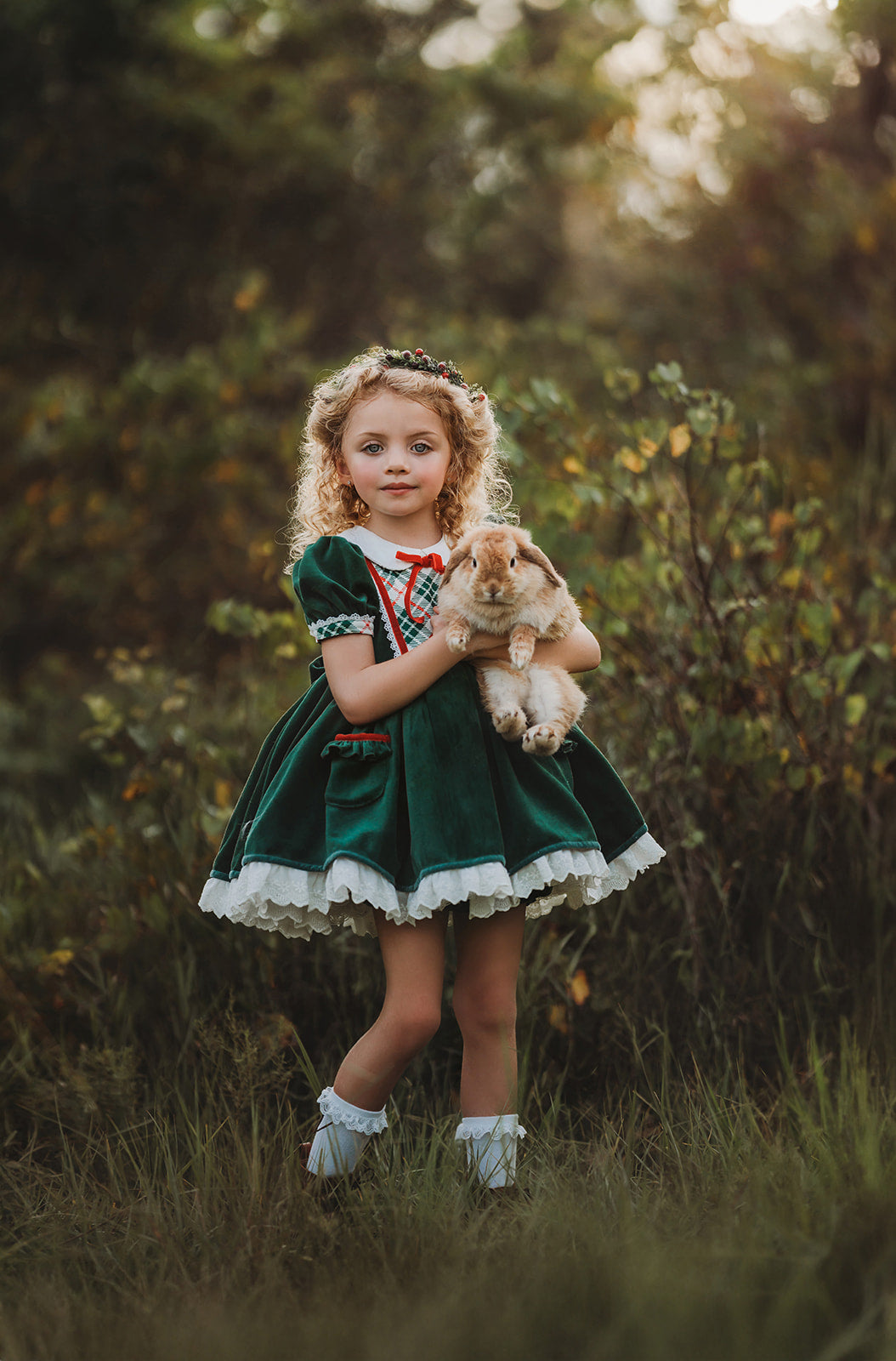 Vintage Velvet Noel Pettiskirt dress