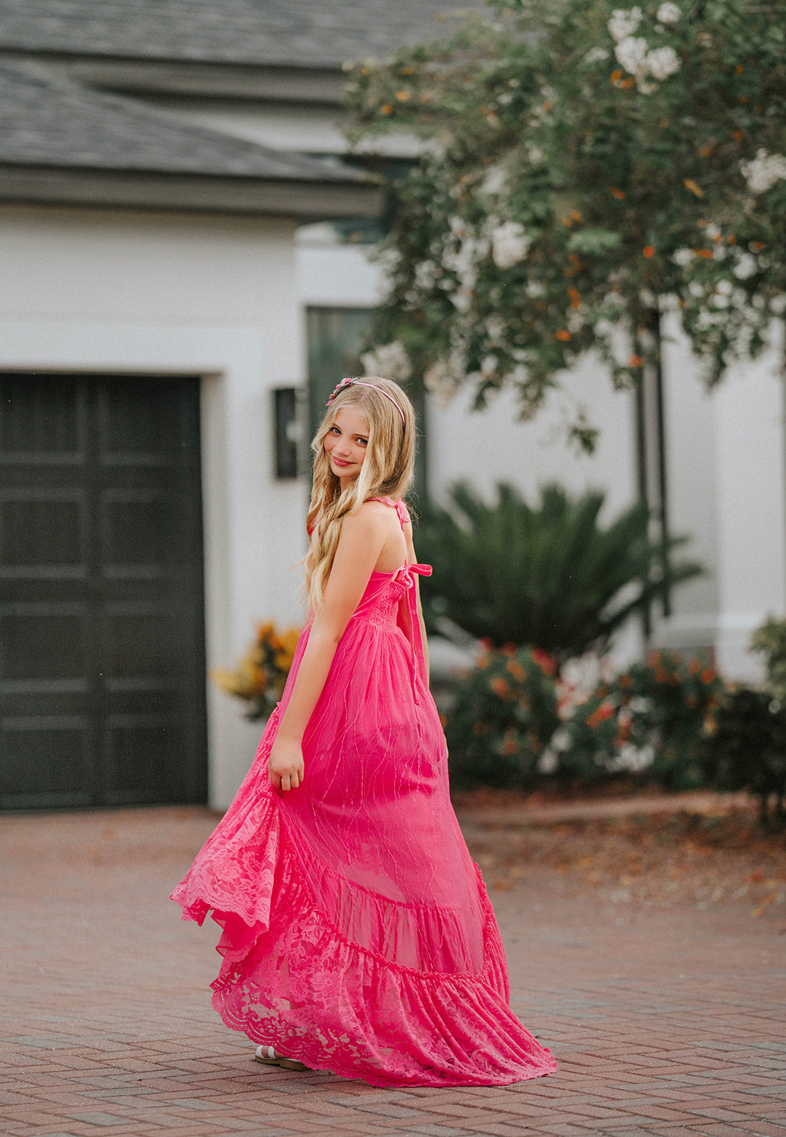 Coastal Sunset Rae Margaux Maxi High Low - PREORDER