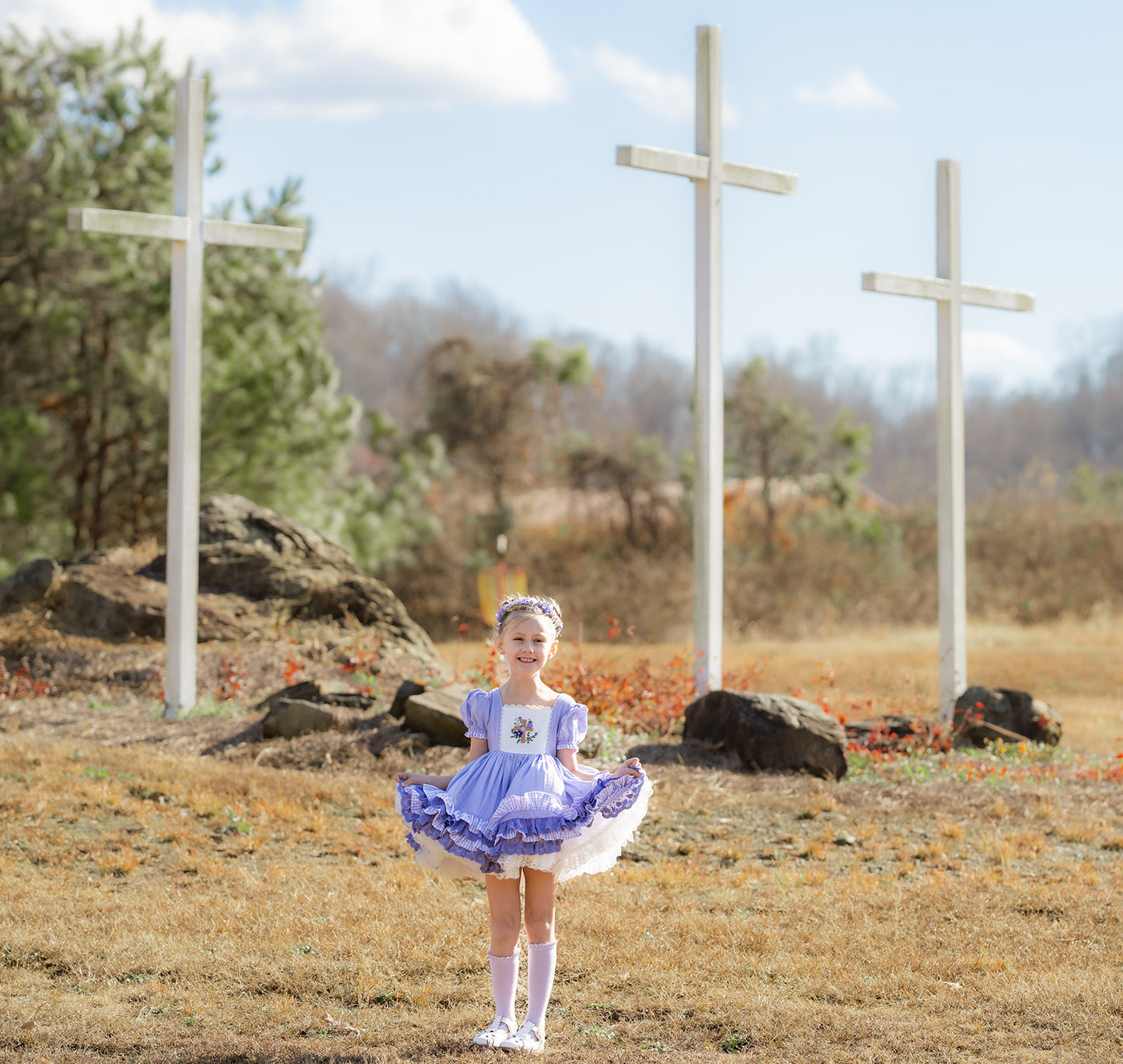 Blessed Assurance Pettiskirt Dress