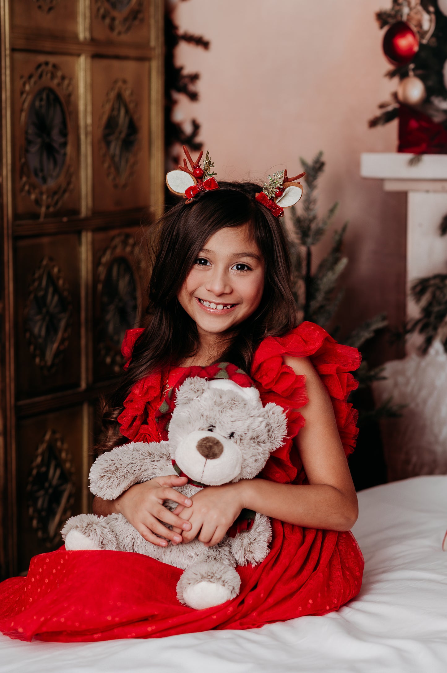 Millie's Primrose in Red - READY TO SHIP