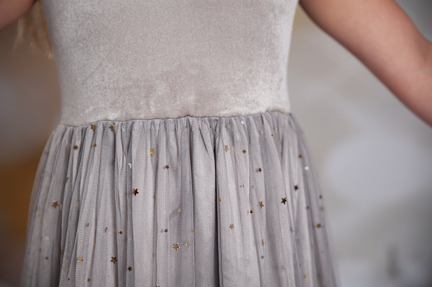 Silver Solstice Hi-Low Dress Maxi - PREORDER