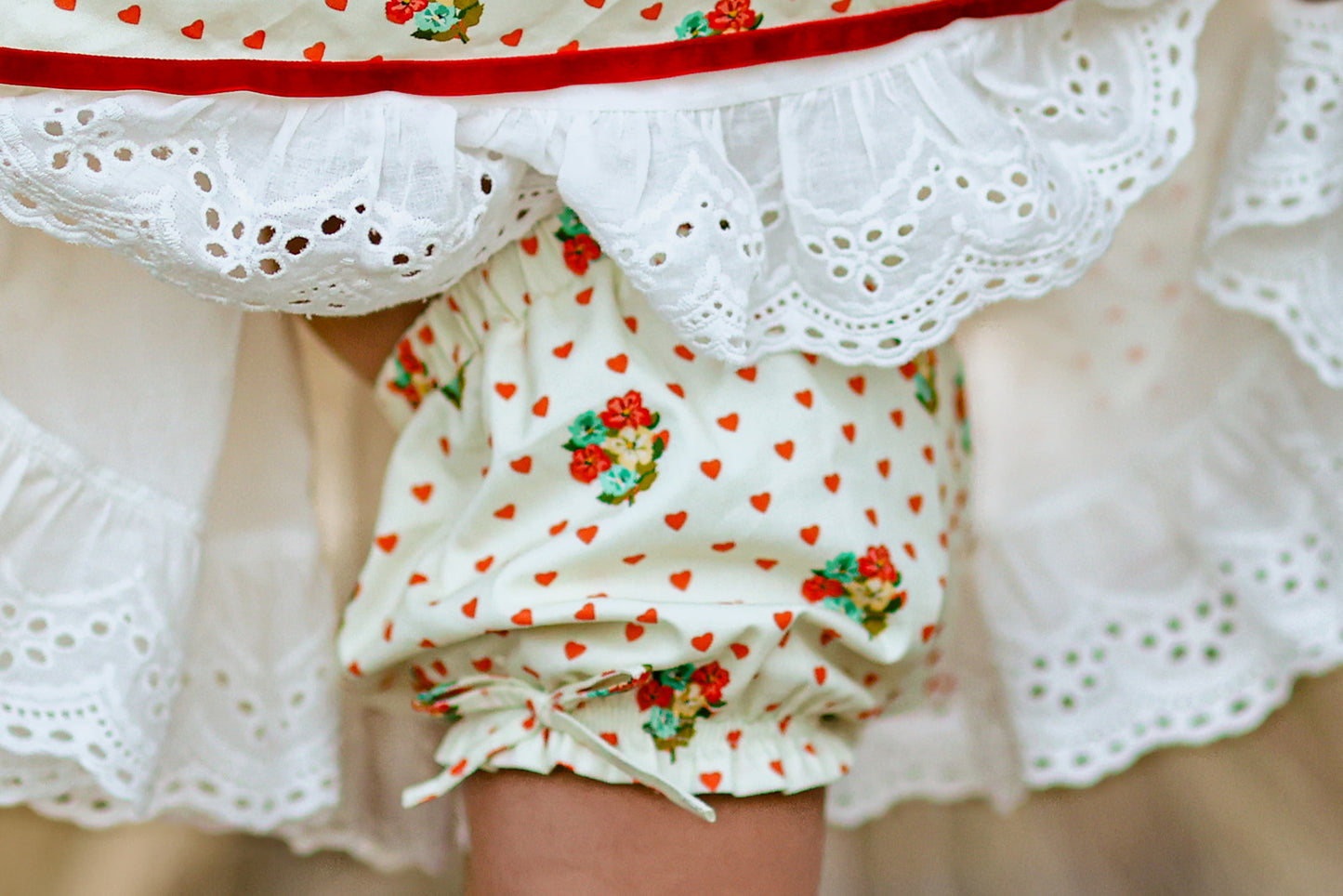 Myla's Puppy Love Pinafore
