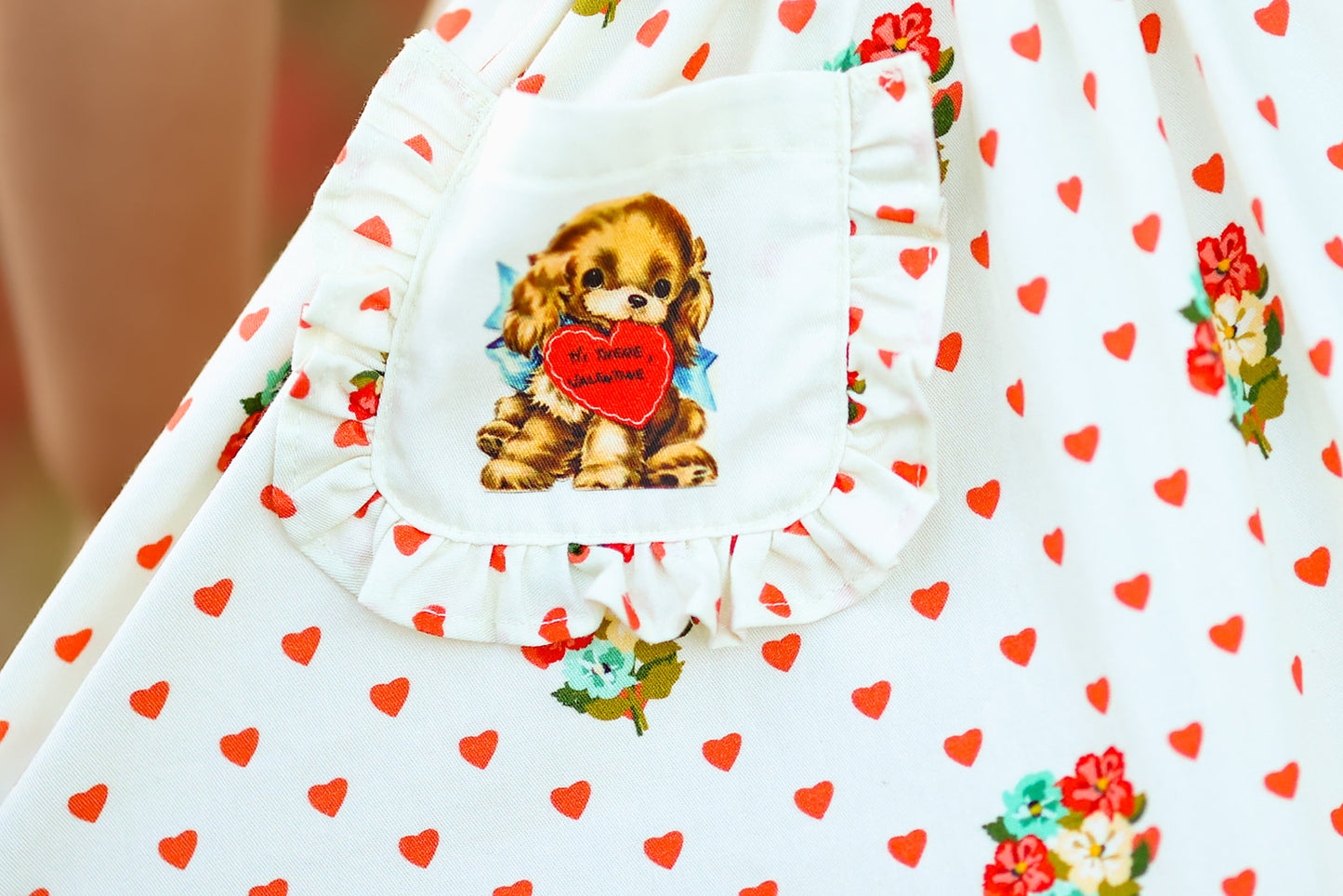 Myla's Puppy Love Pinafore