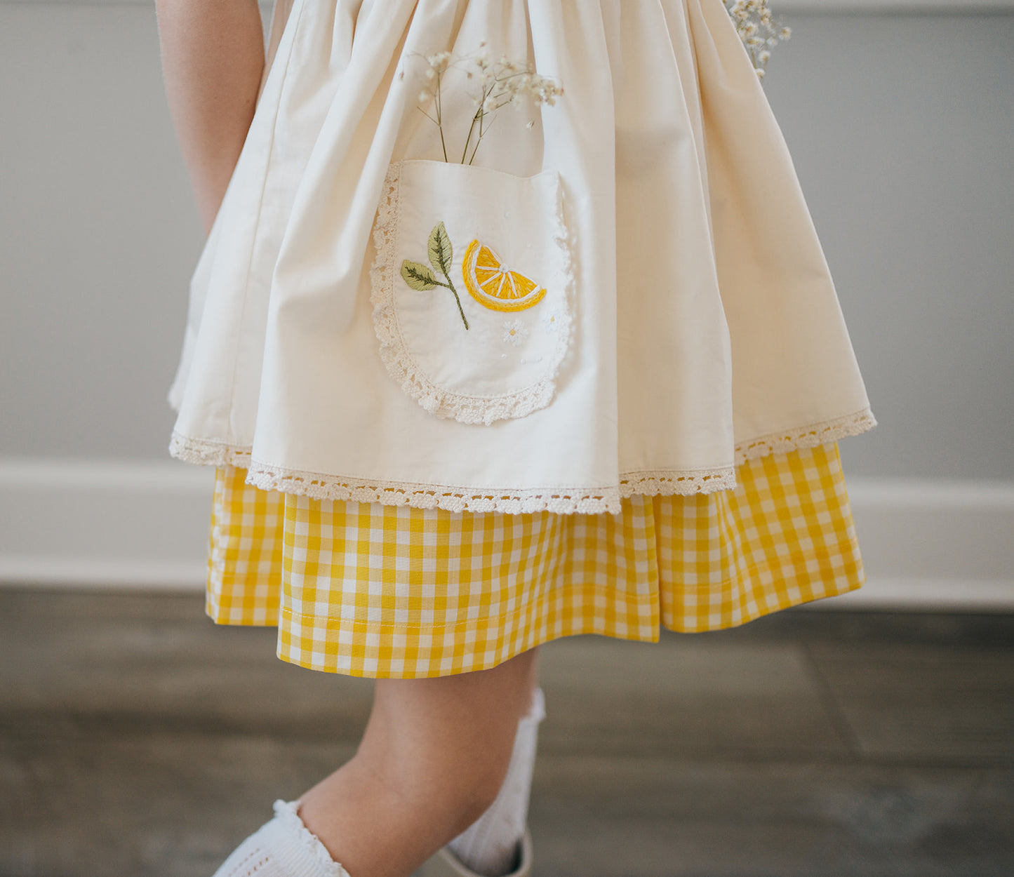 Simply Zestful Lemon Dress - Ready to Ship