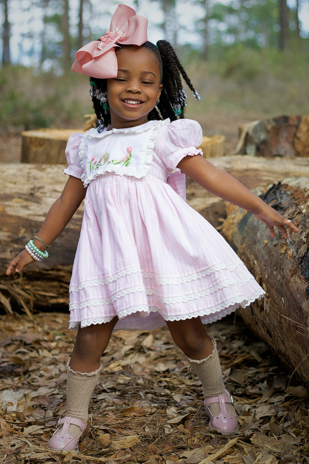 Kaliana's HedgeHugs & Kisses dress-ready to ship