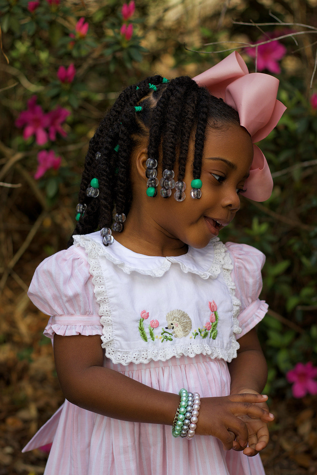 Kaliana's HedgeHugs & Kisses dress-ready to ship