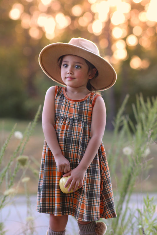 Isla Simone's Perfectly Plaid Dress