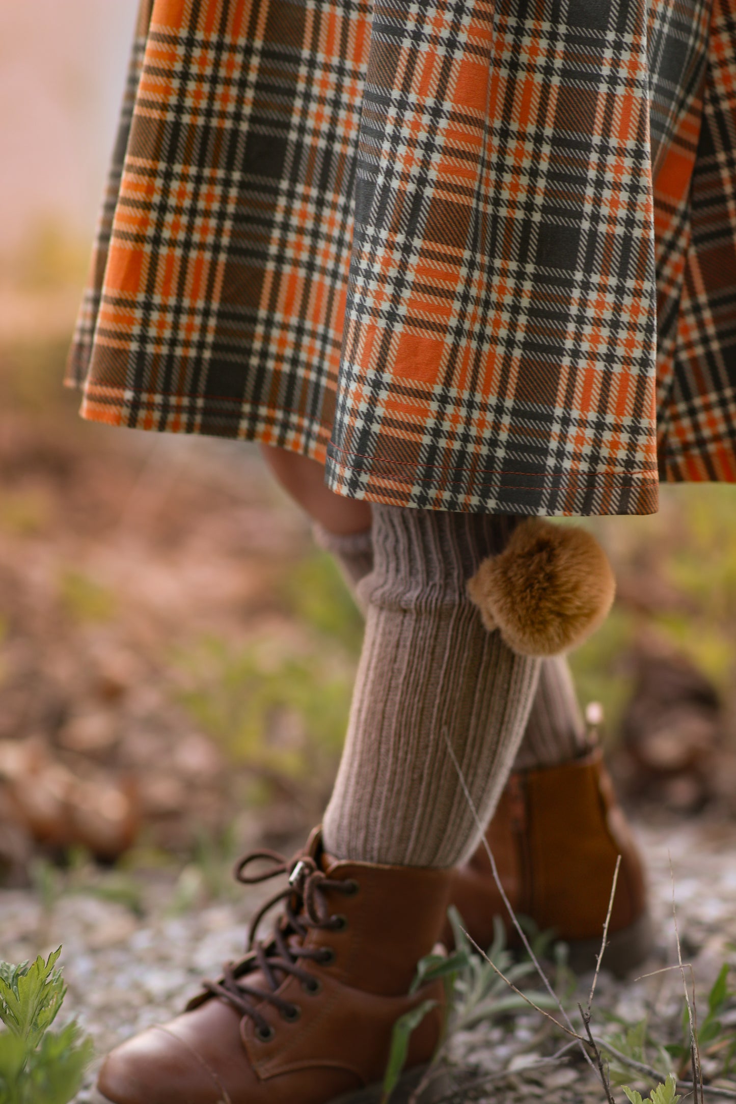 Isla Simone's Perfectly Plaid Dress