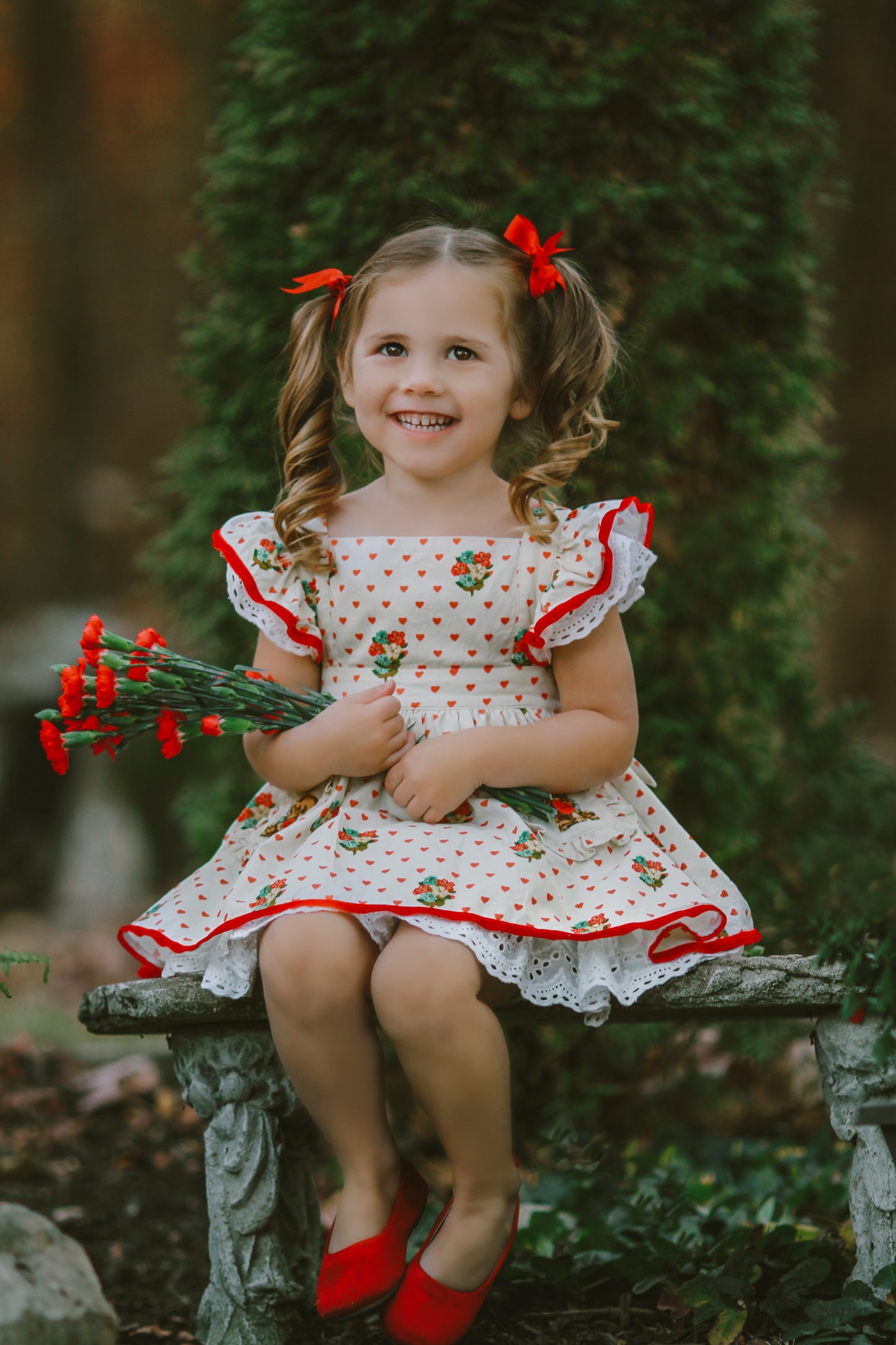 Myla's Puppy Love Pinafore