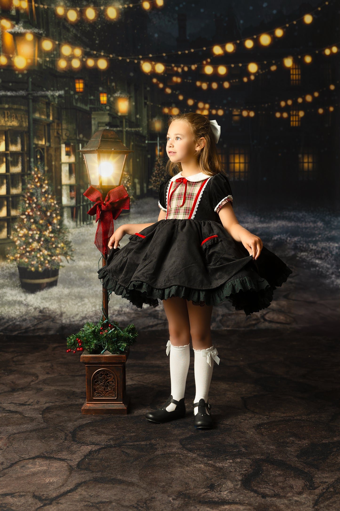 It's a Wonderful Life Velvet Vintage Dress Collection