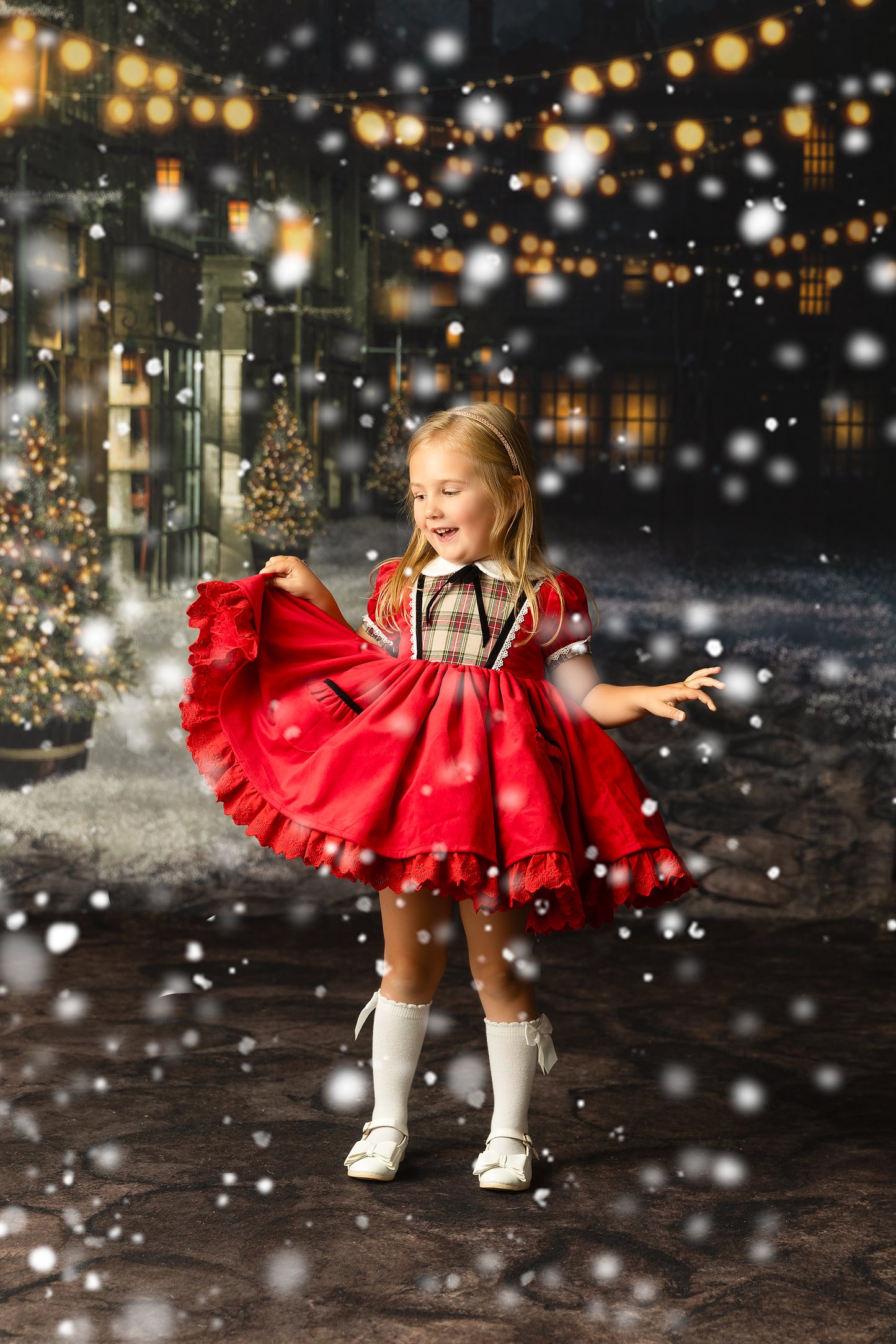 It's a Wonderful Life Velvet Vintage Dress Collection