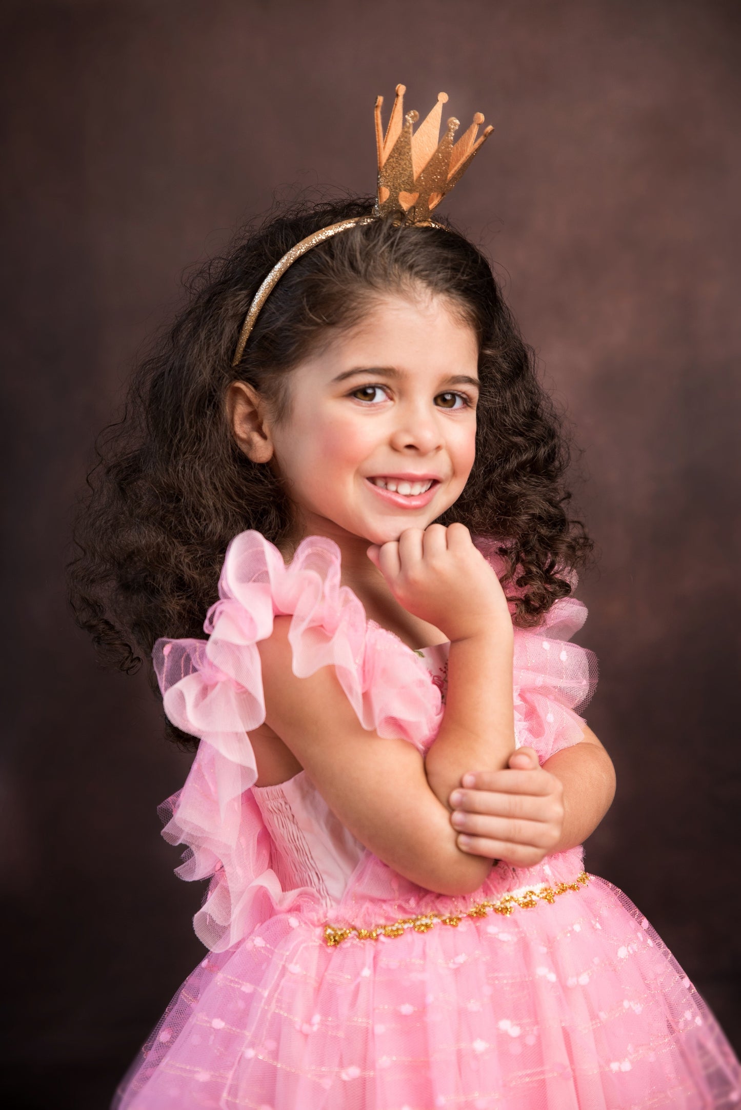 Millie's Cottage Rose Tulle Dress-READY TO SHIP