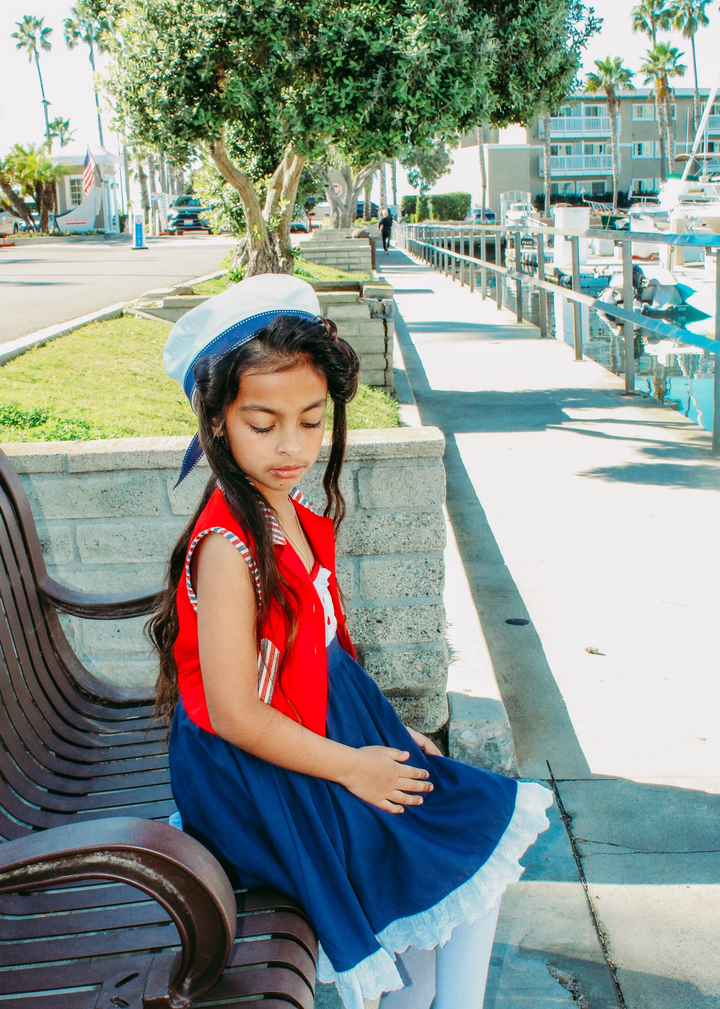 Rosalie's Seaside Adventure Dress and Vest set
