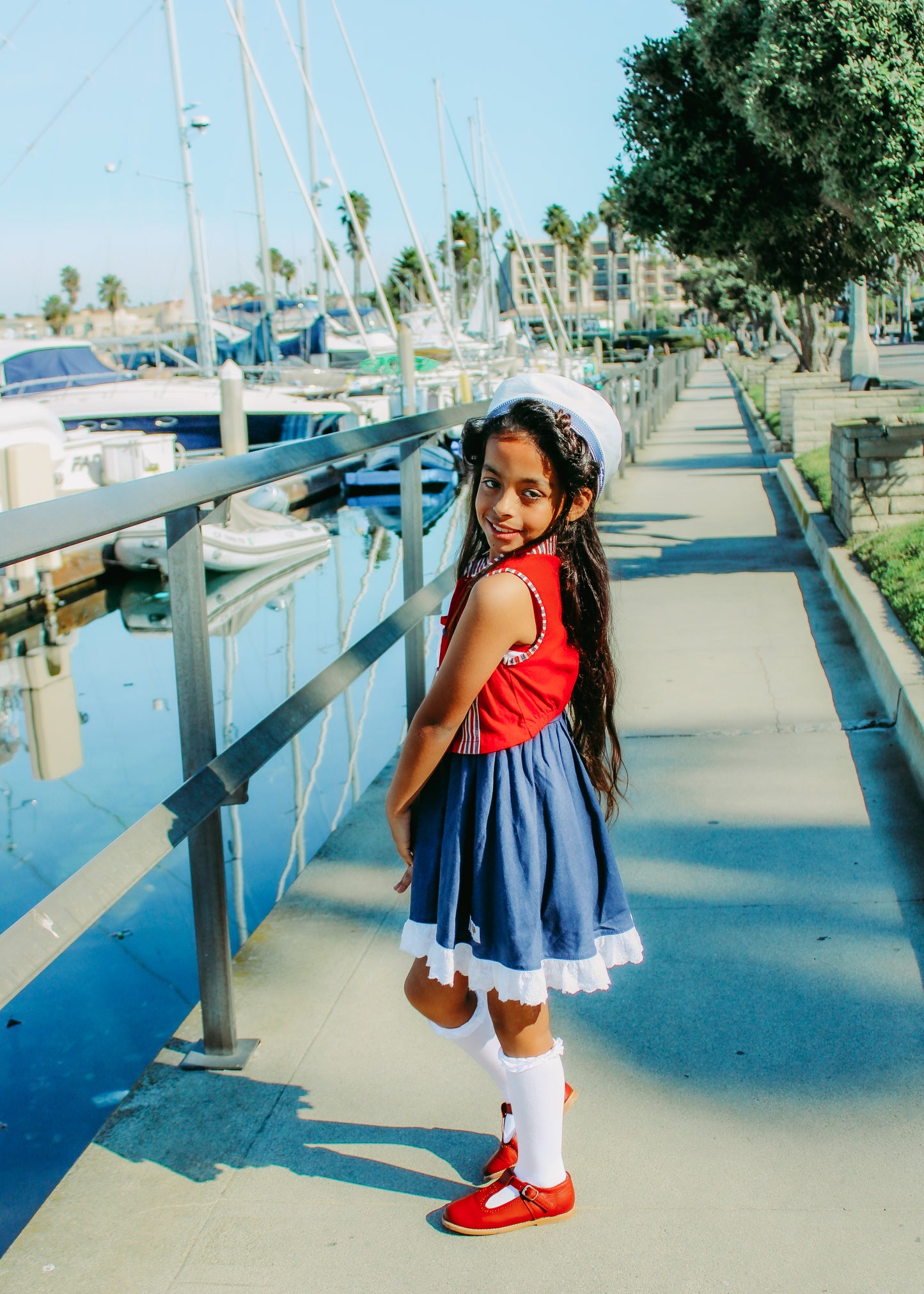 Rosalie's Seaside Adventure Dress and Vest set