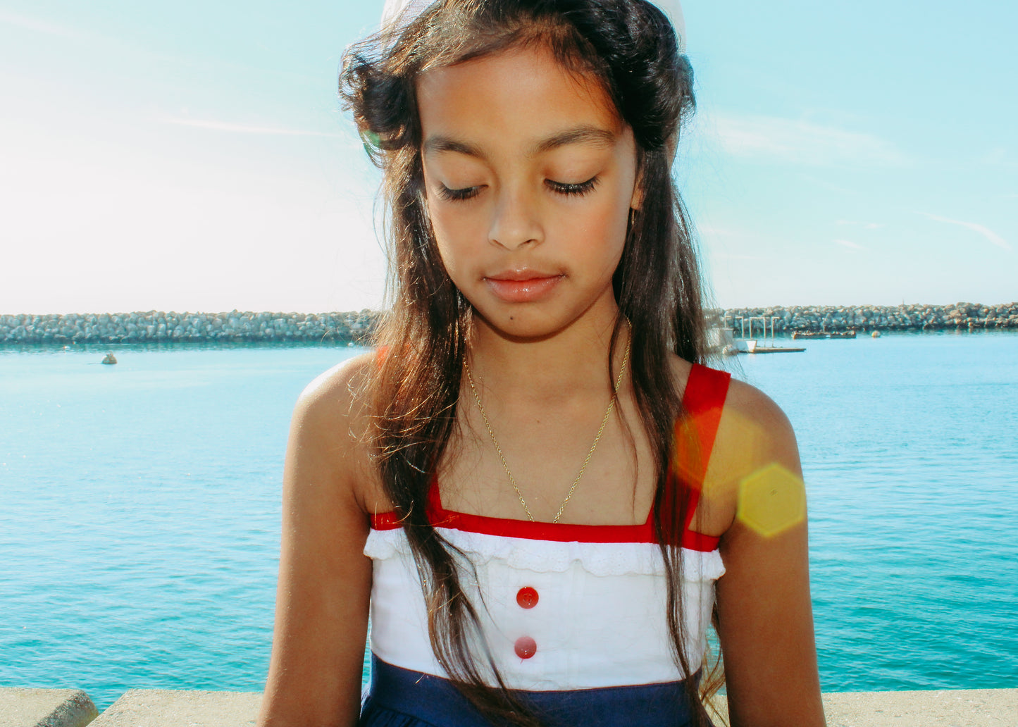 Rosalie's Seaside Adventure Dress and Vest set