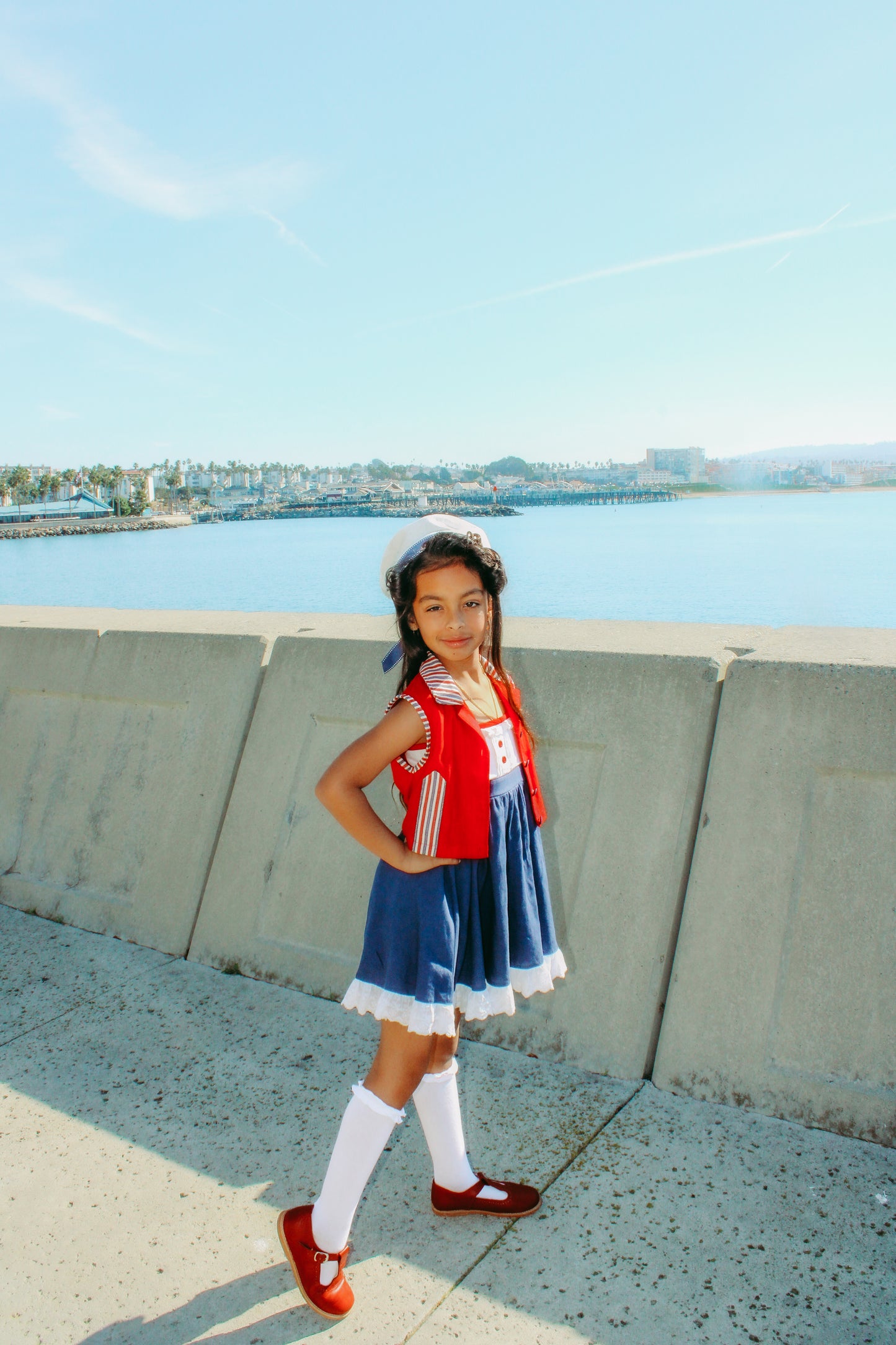 Rosalie's Seaside Adventure Dress and Vest set