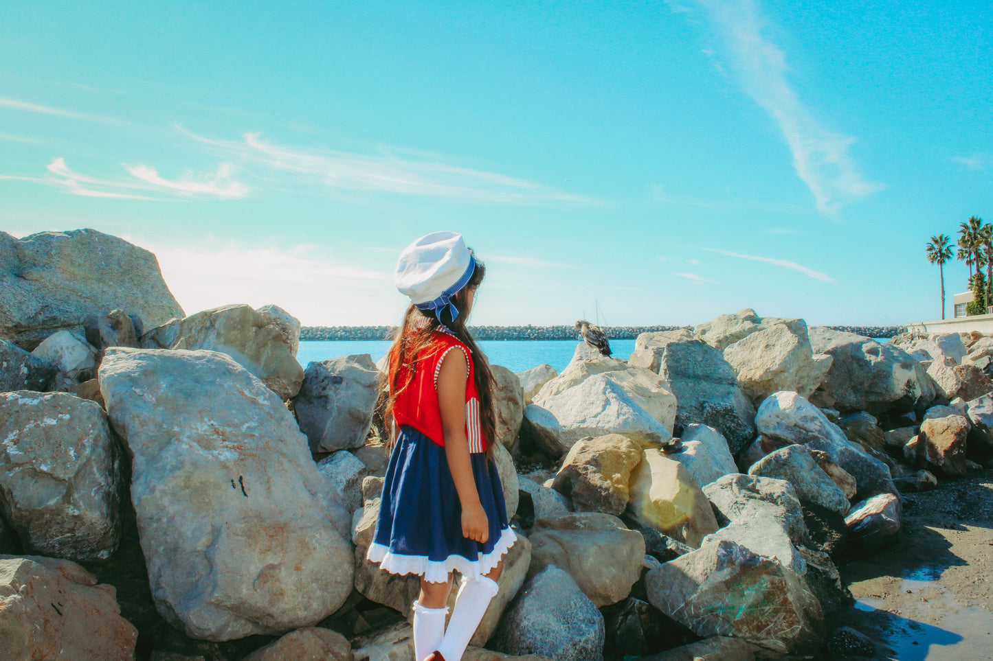 Rosalie's Seaside Adventure Dress and Vest set