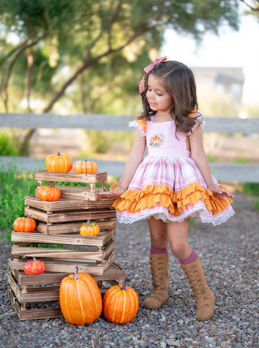 Pumpkin Patch Princess Pettiskirt Dress