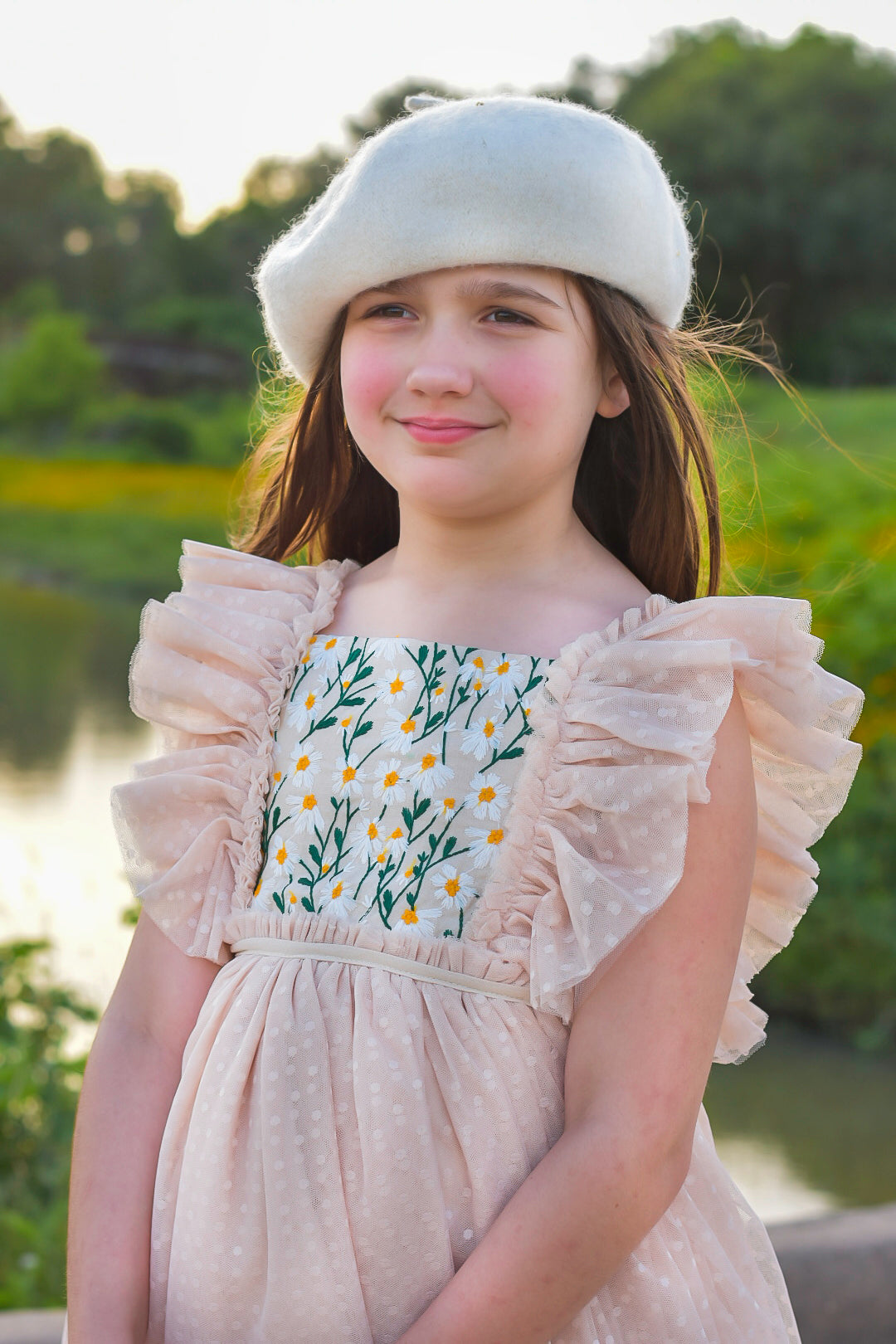Millie's Daisies Tulle Dress - Ready To Ship