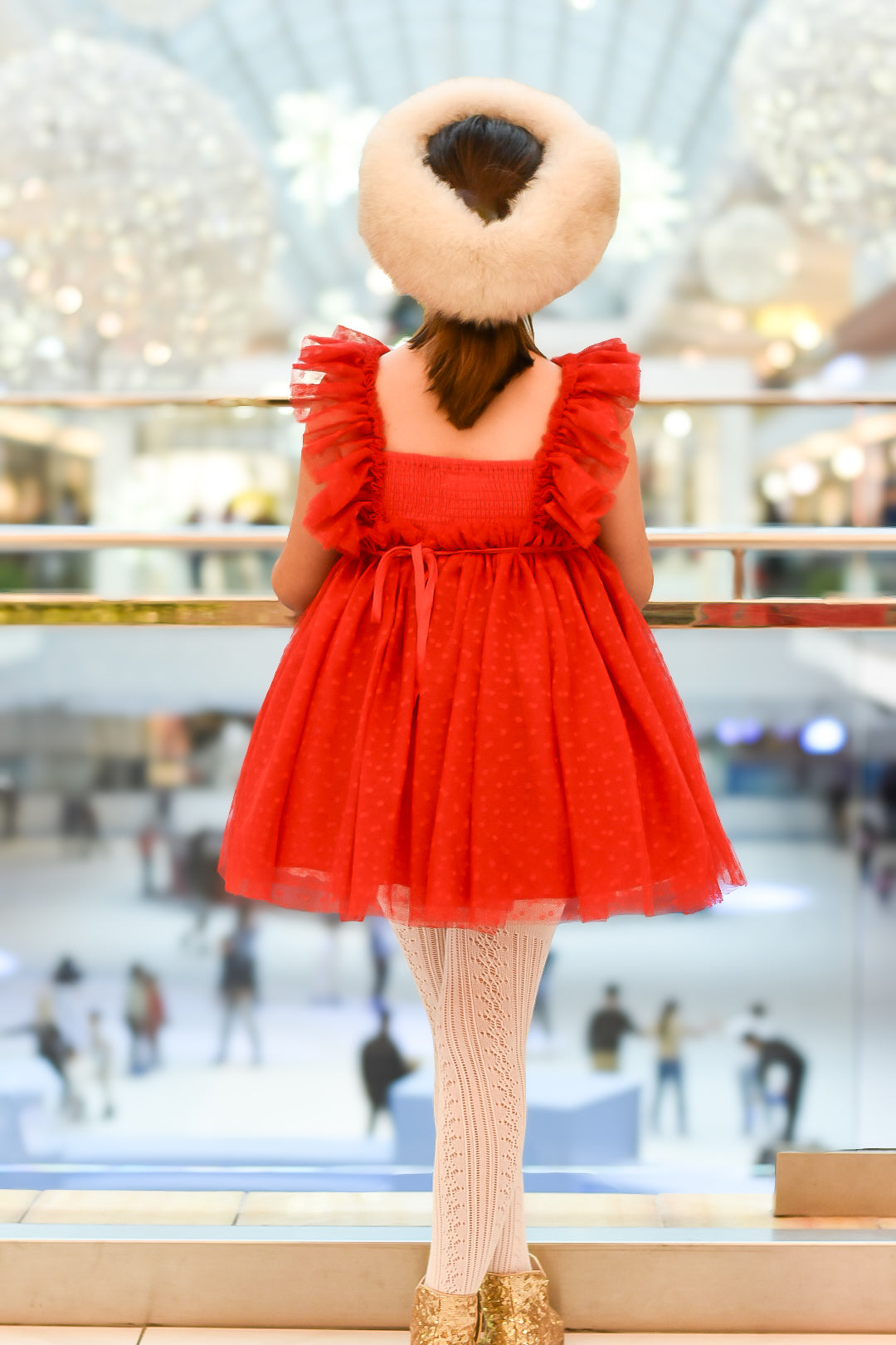 Millie's Primrose in Red - READY TO SHIP