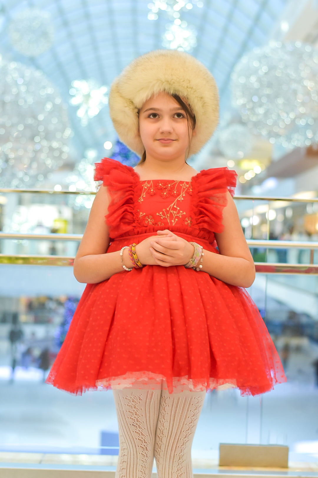 Millie's Primrose in Red - READY TO SHIP