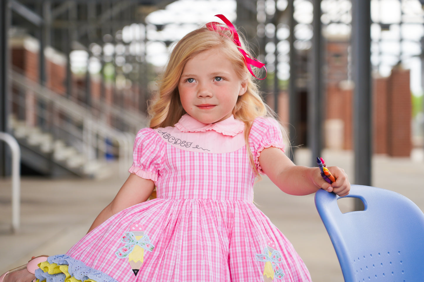 Waverli's Study Hall Sweetheart Back to School Dress PREORDER
