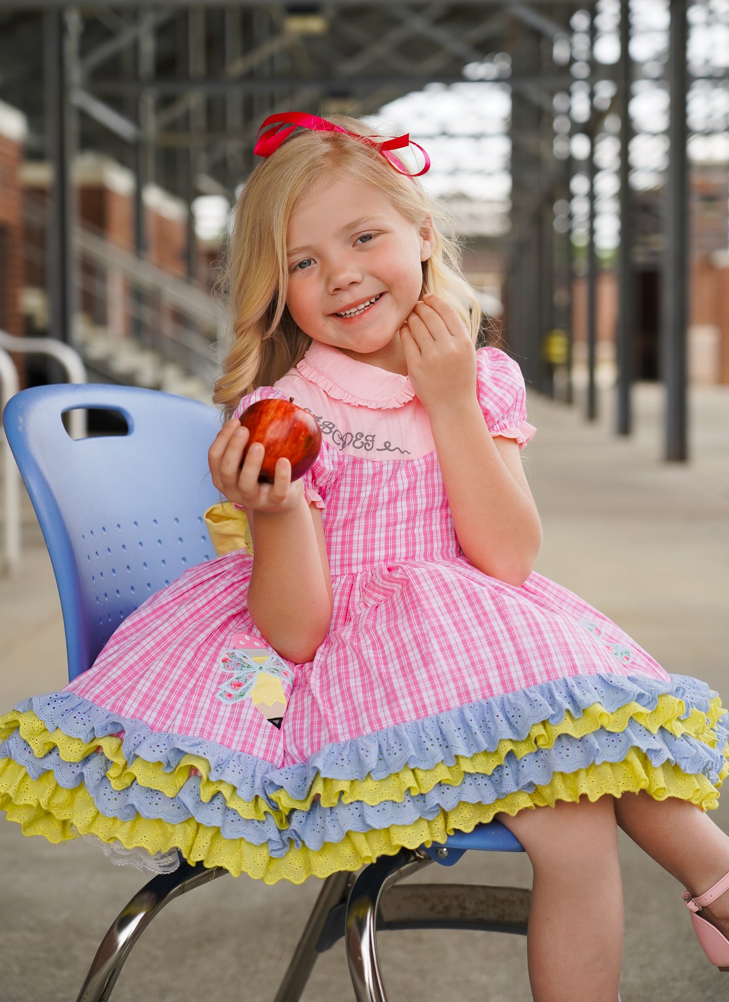 Waverli's Study Hall Sweetheart Back to School Dress PREORDER