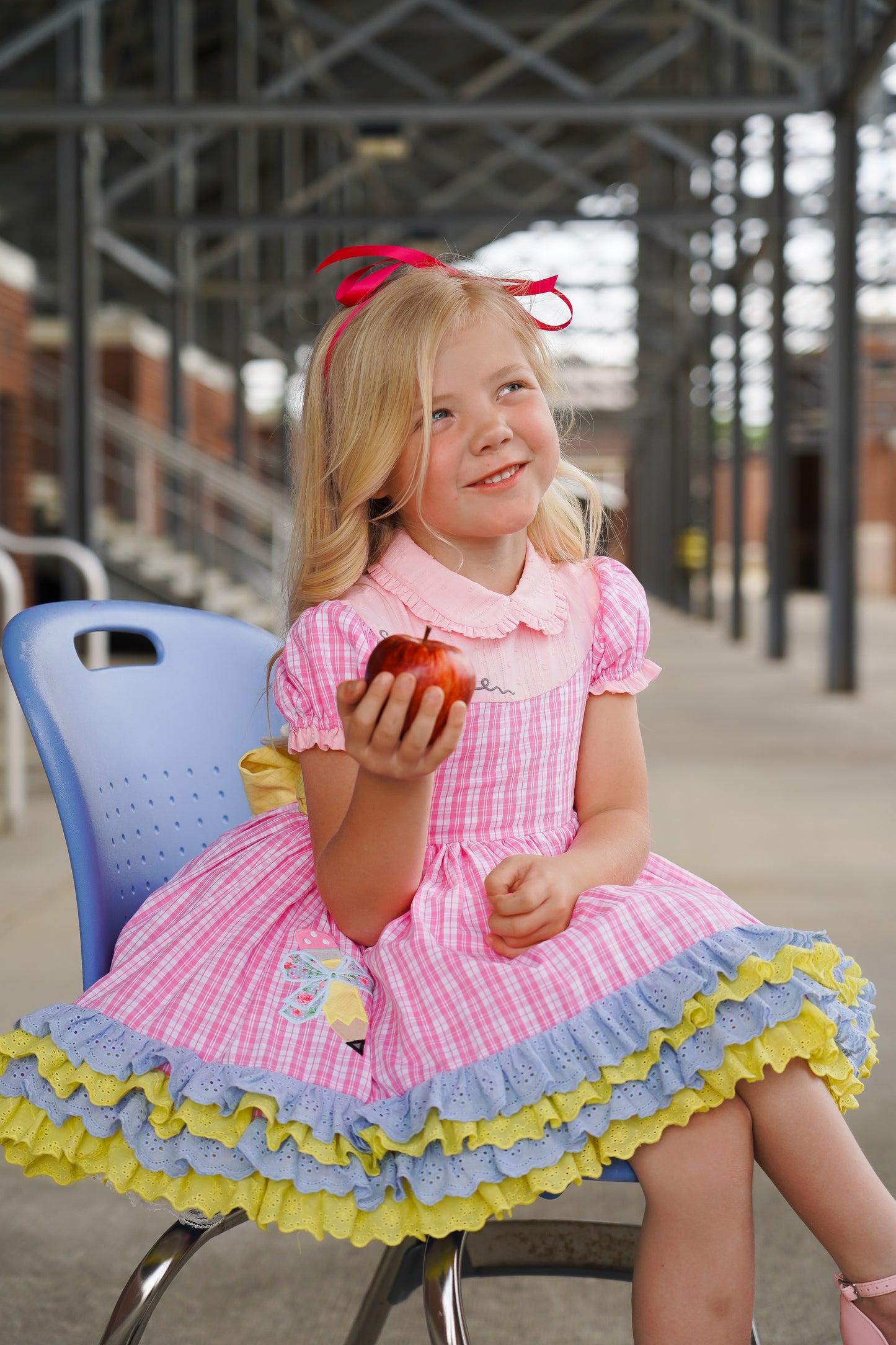 Waverli's Study Hall Sweetheart Back to School Dress PREORDER