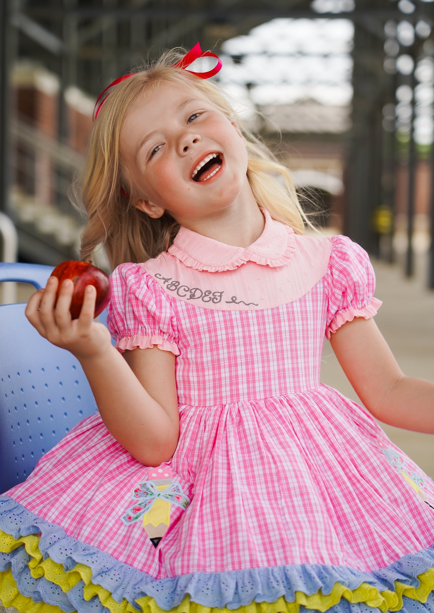 Waverli's Study Hall Sweetheart Back to School Dress PREORDER