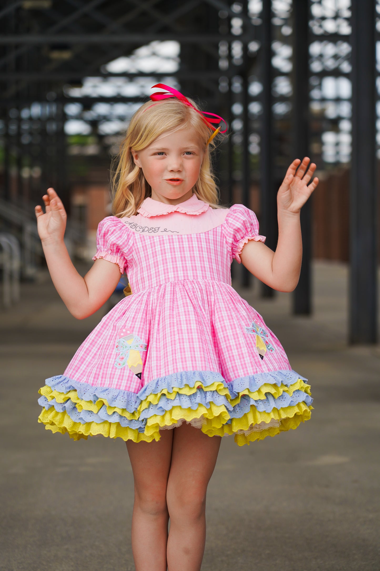 Waverli's Study Hall Sweetheart Back to School Dress PREORDER