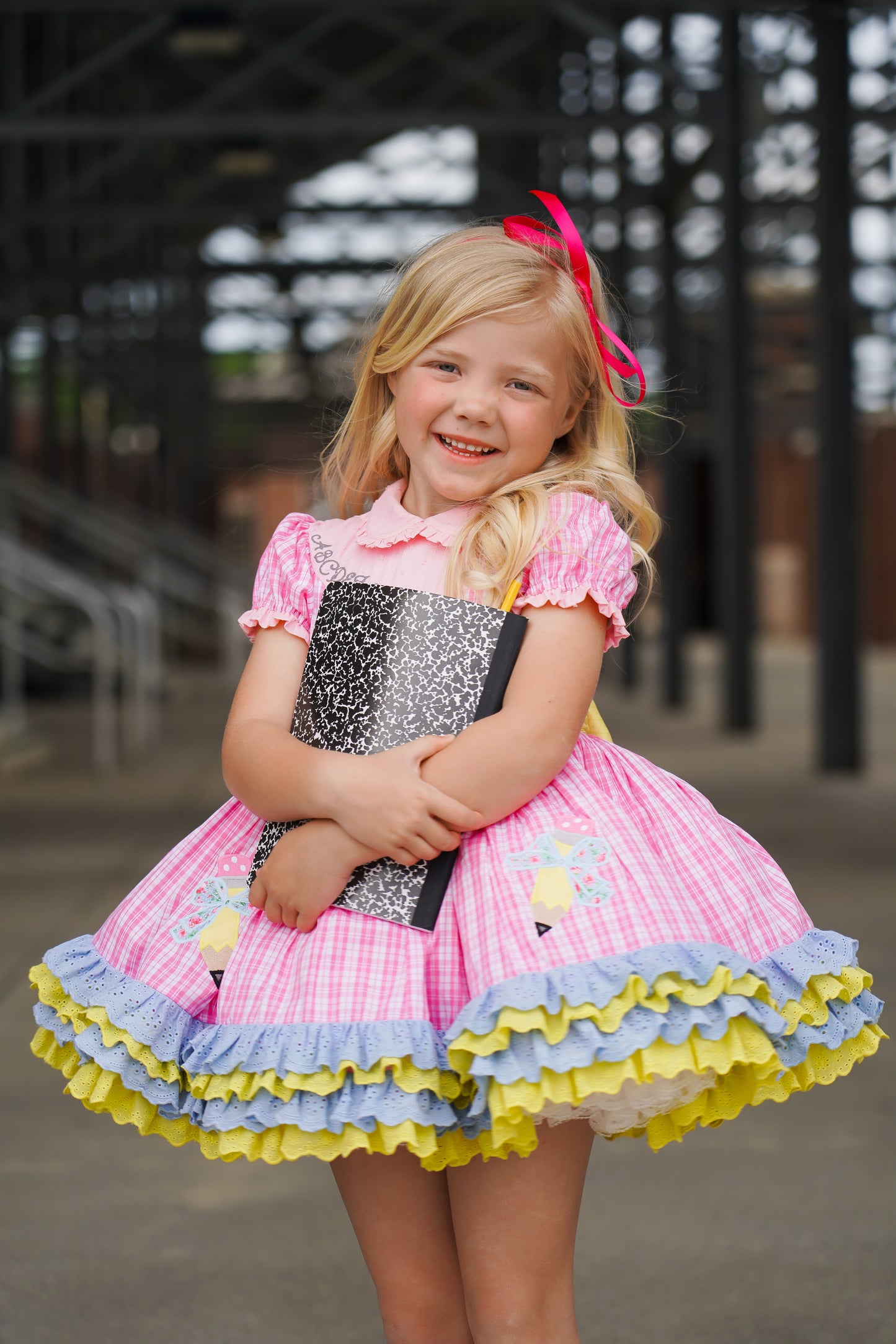 Waverli's Study Hall Sweetheart Back to School Dress PREORDER