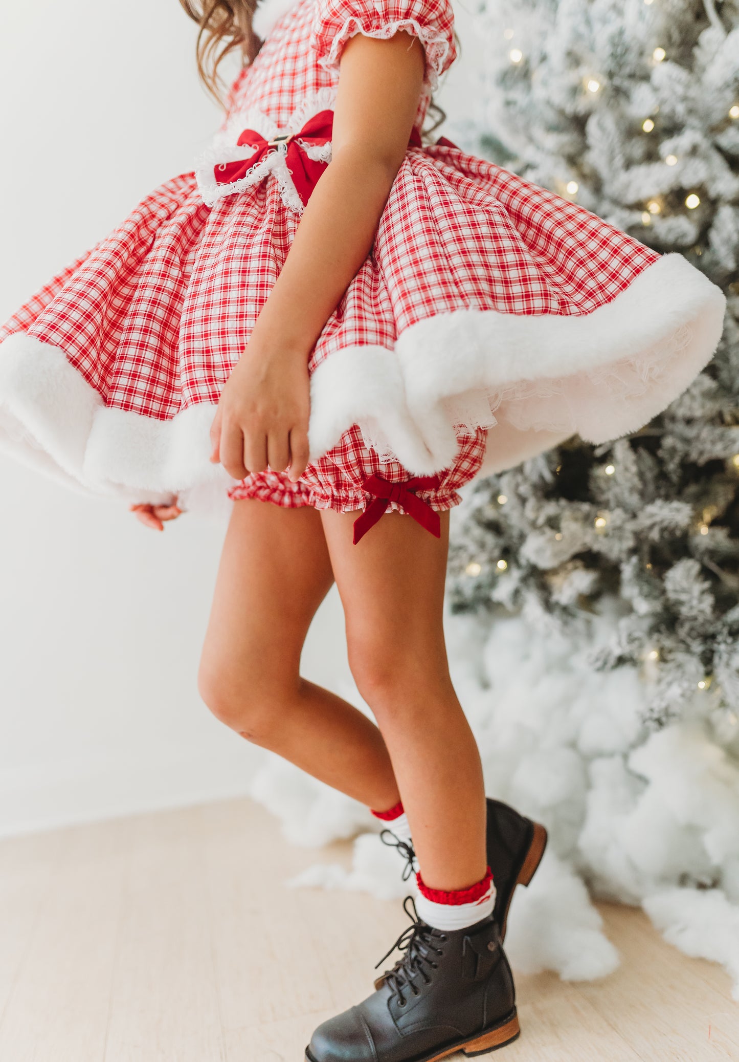 The Claus and Co Pettiskirt Dress - PREORDER