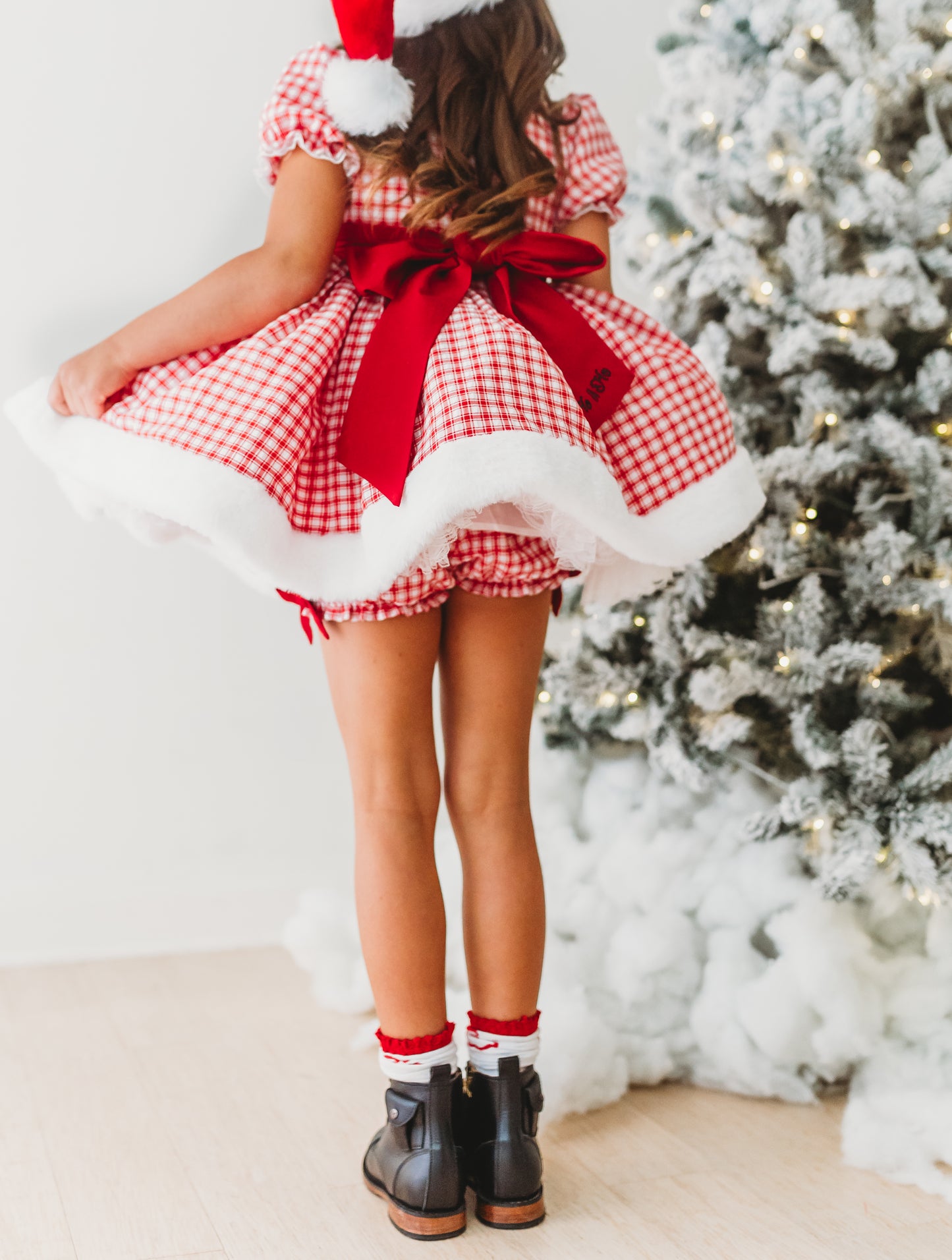 The Claus and Co Pettiskirt Dress - PREORDER