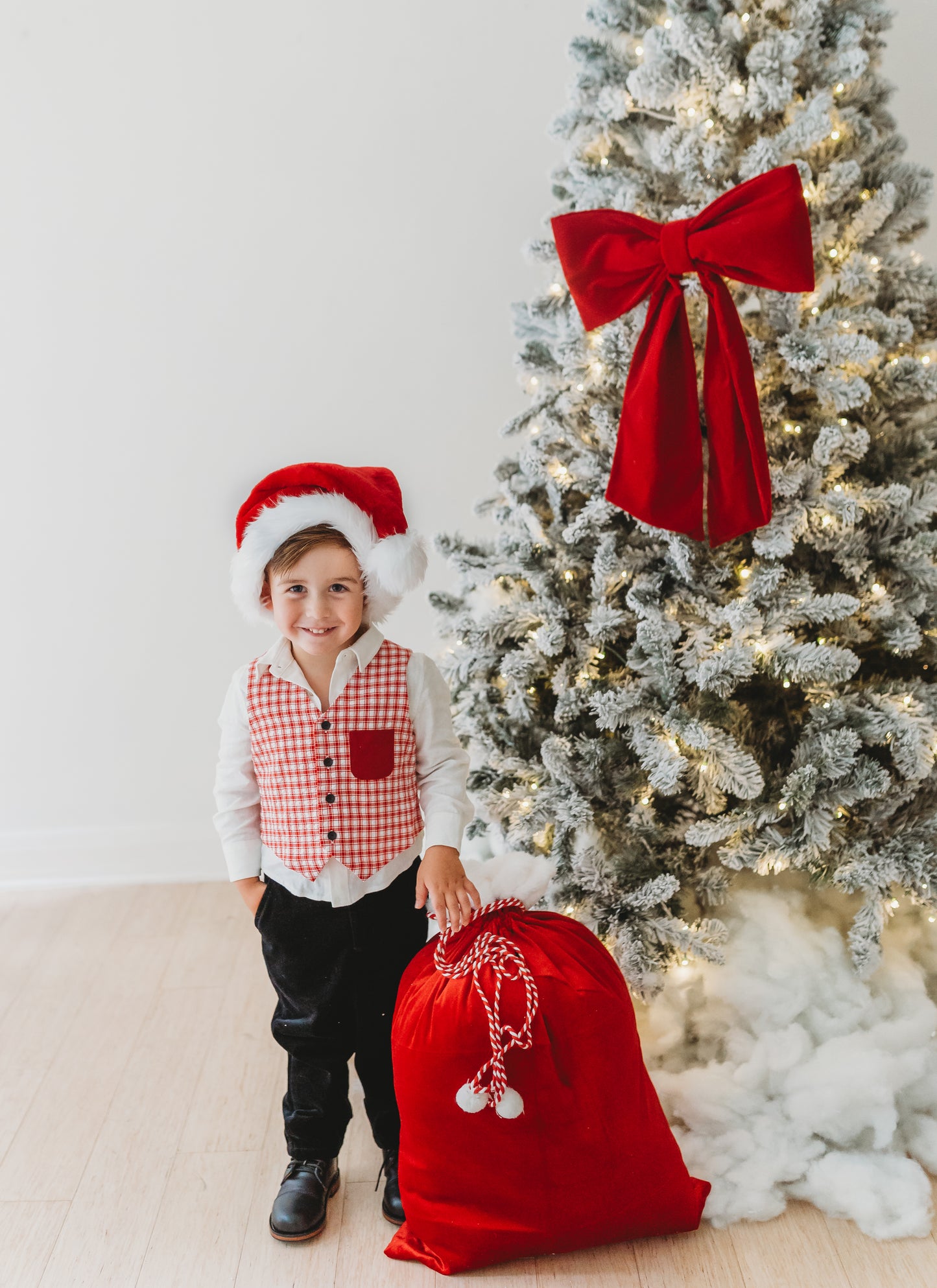 Boys Vest - The Claus and Co Collection - PREORDER