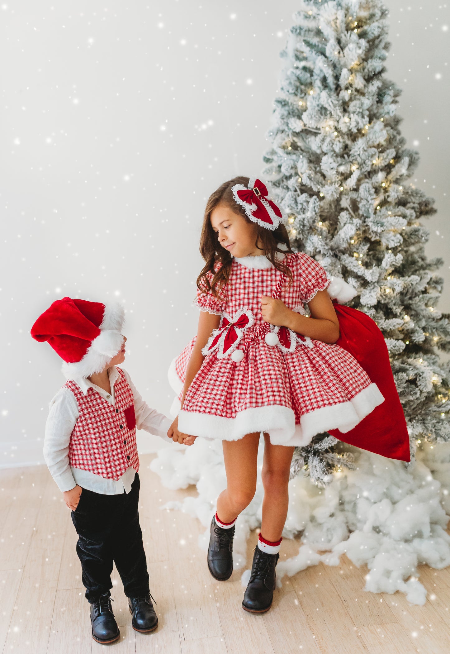 The Claus and Co Pettiskirt Dress - PREORDER