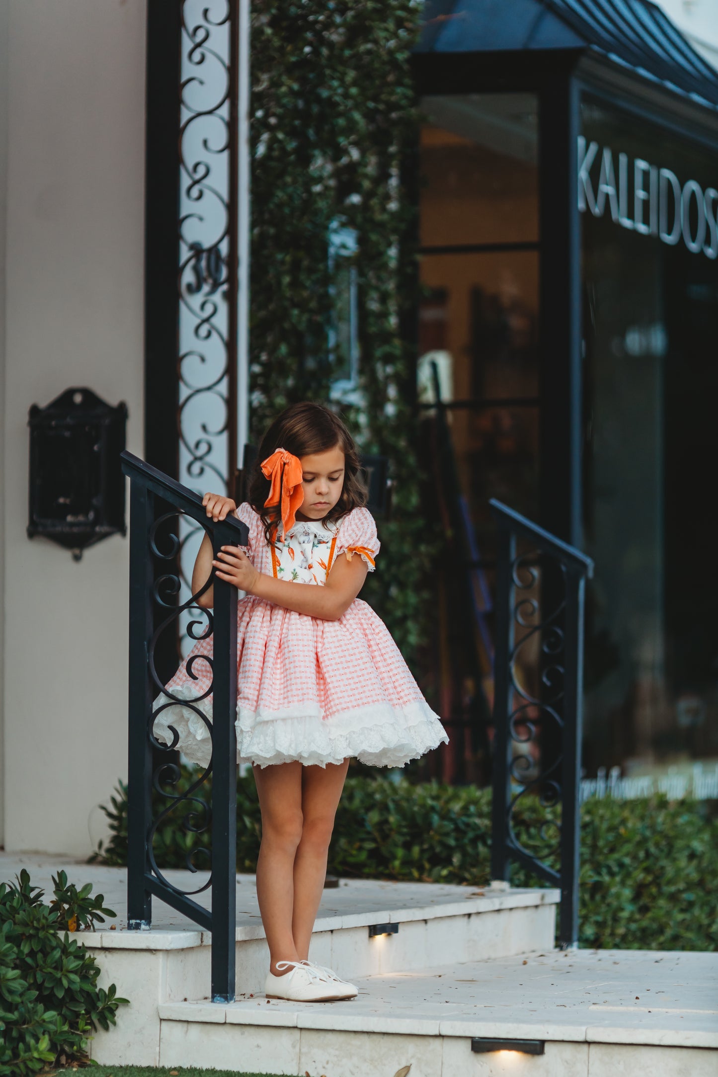 Jordynโs Easter Garden Petti Skirt dress