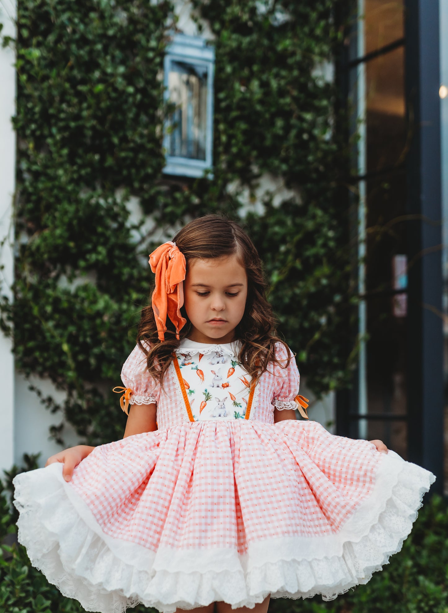 Jordynโs Easter Garden Petti Skirt dress