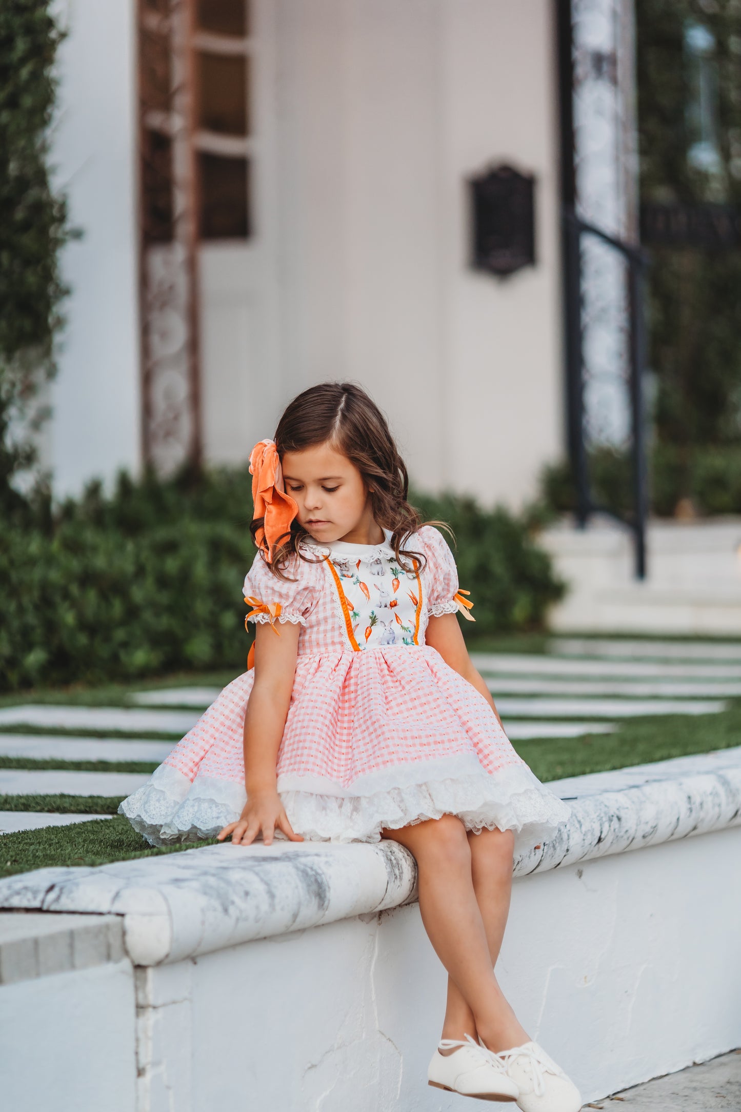Jordynโs Easter Garden Petti Skirt dress