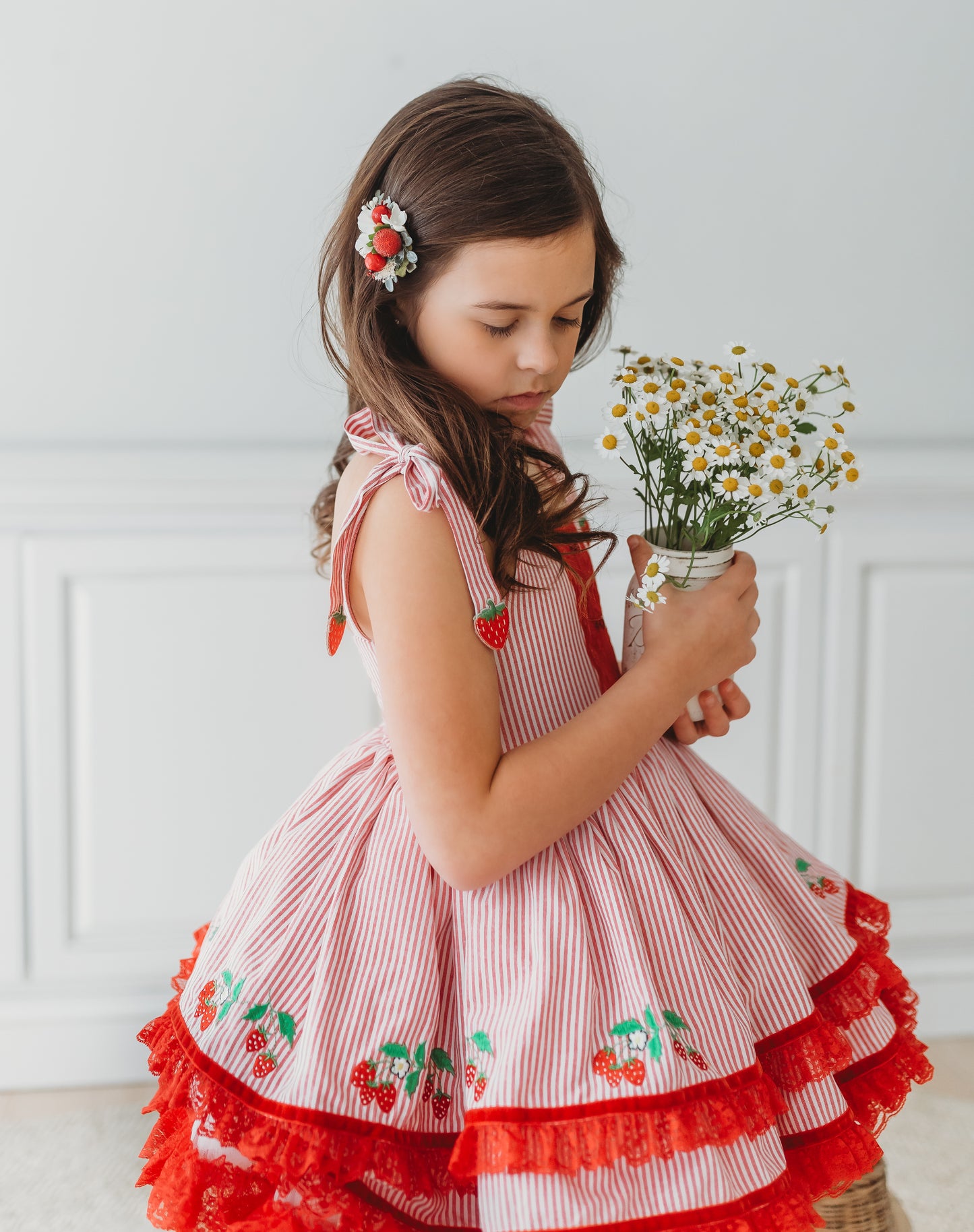Sunkissed Strawberry Pettiskirt Dress - PREORDER